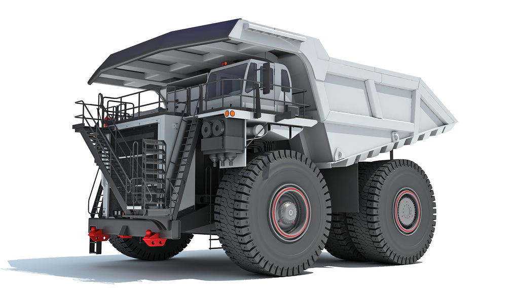 Liebherr Mining Dump Truck 3D Model
