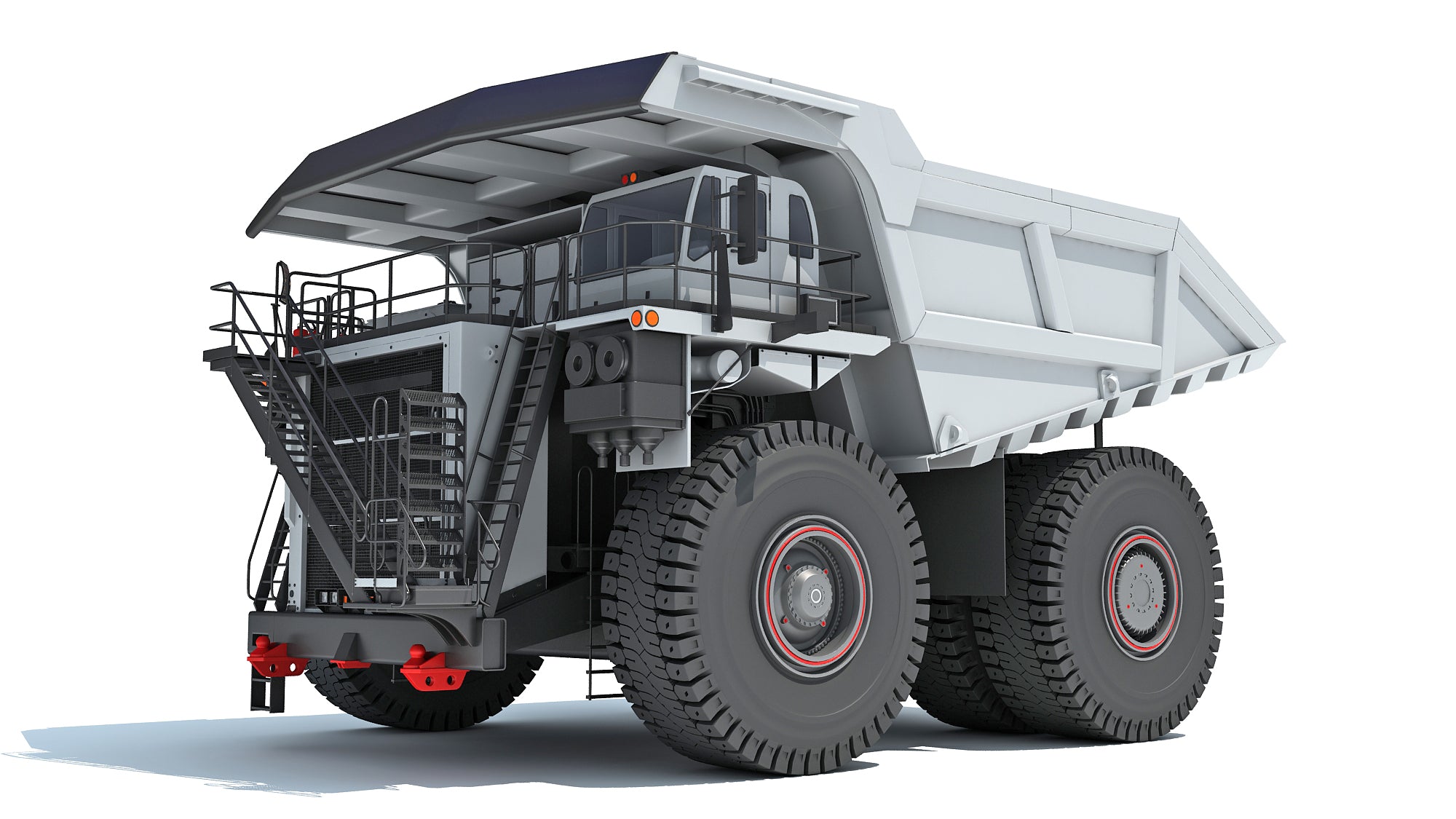 Liebherr Mining Dump Truck 3D Model