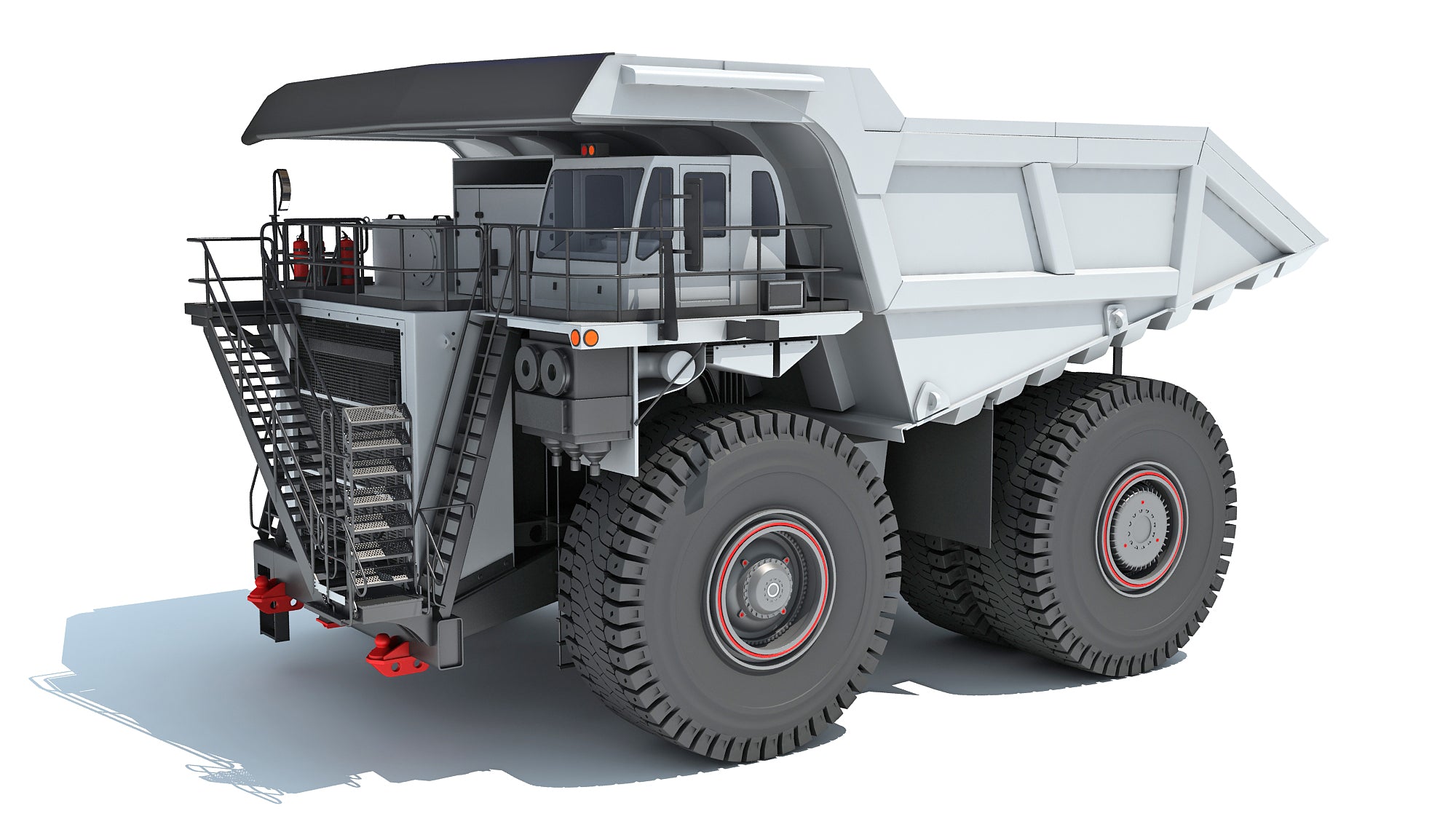 Liebherr Mining Dump Truck 3D Model