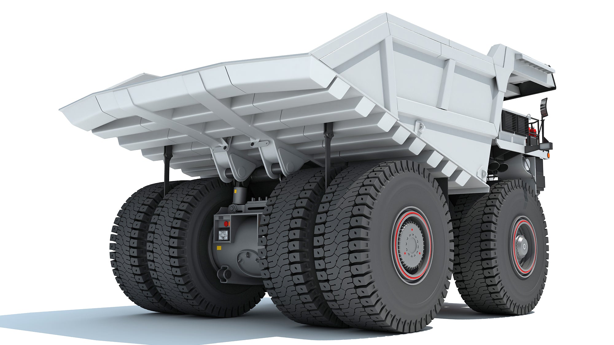 Liebherr Mining Dump Truck 3D Model
