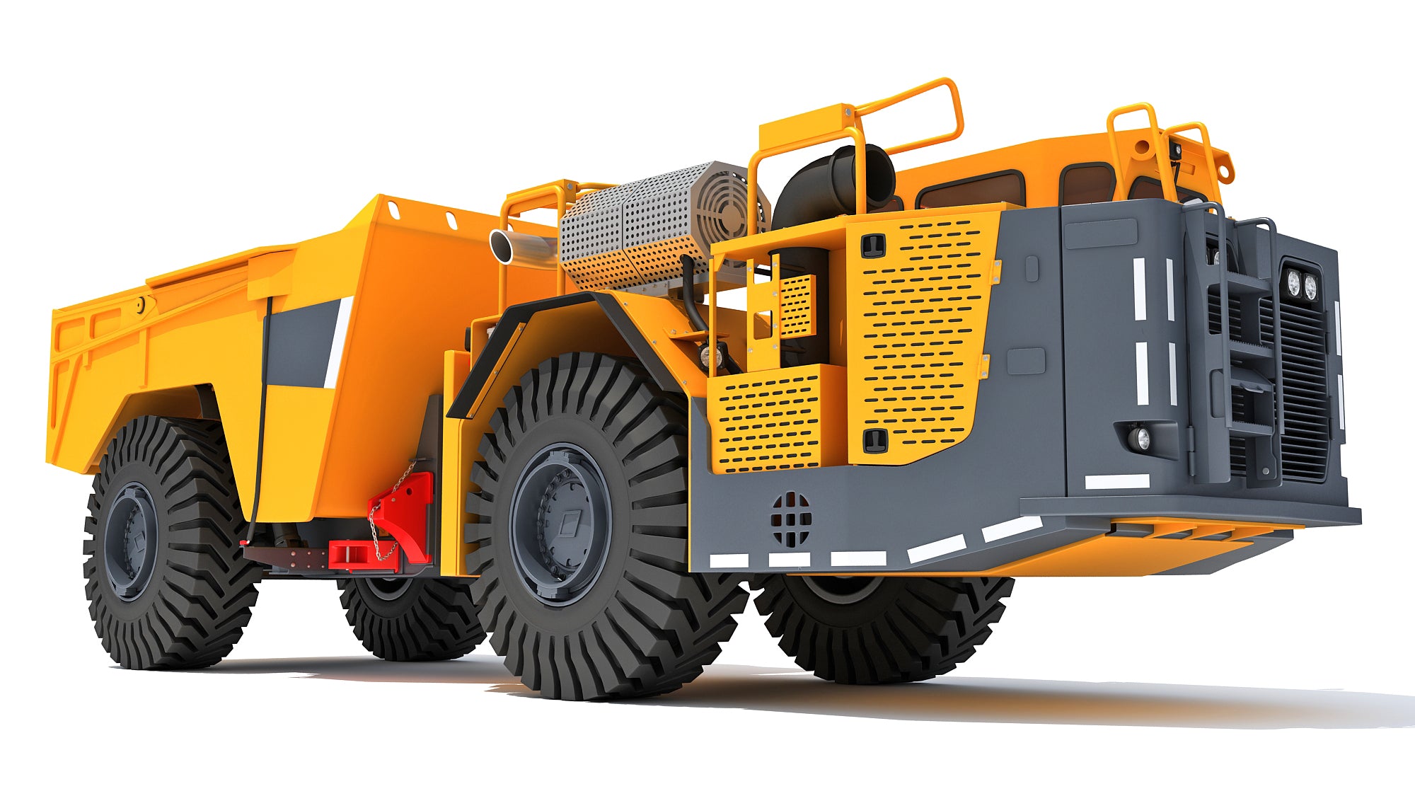 Articulated Underground Mining Truck Haul Vehicle