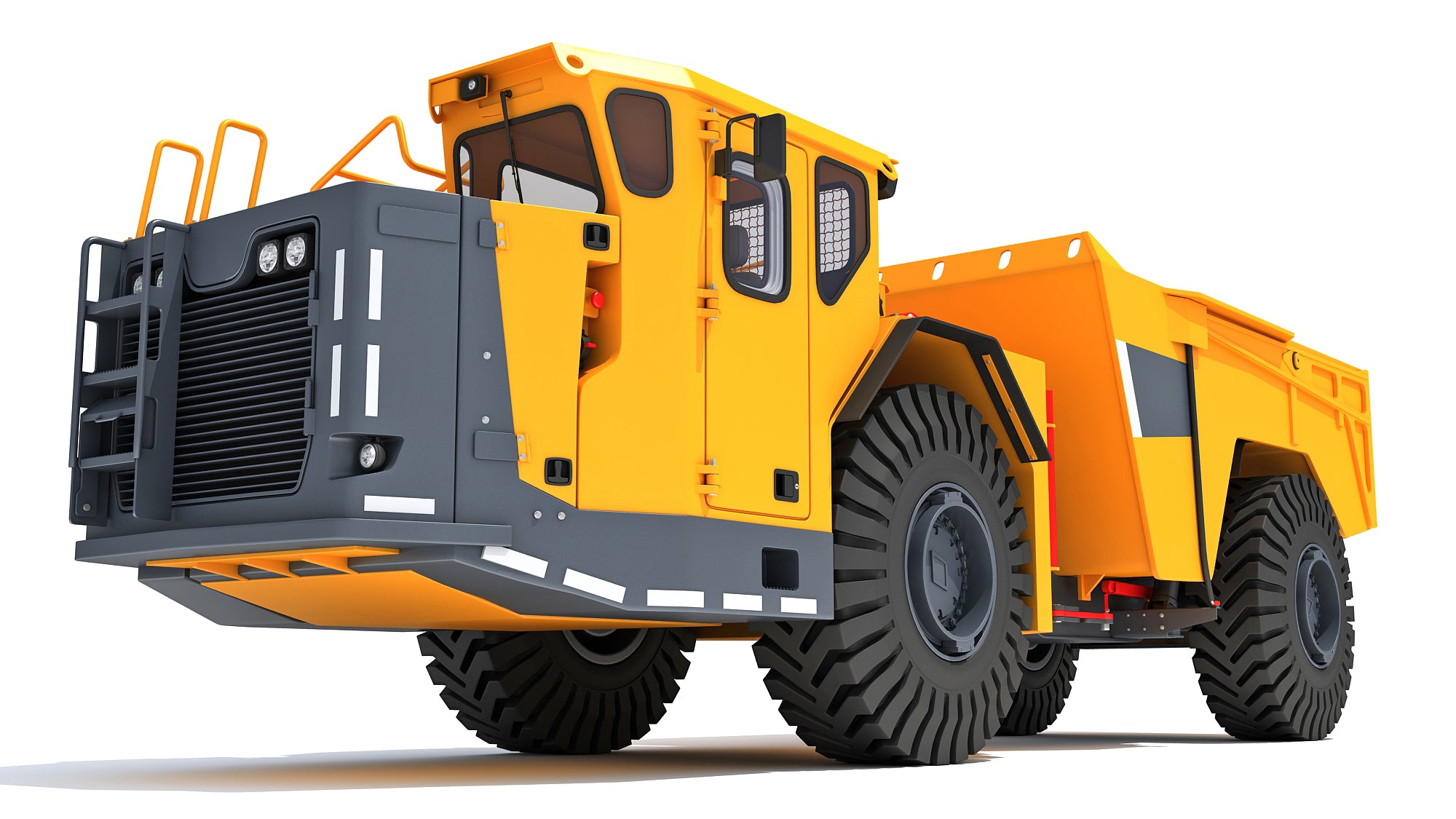 Articulated Underground Mining Truck Haul Vehicle
