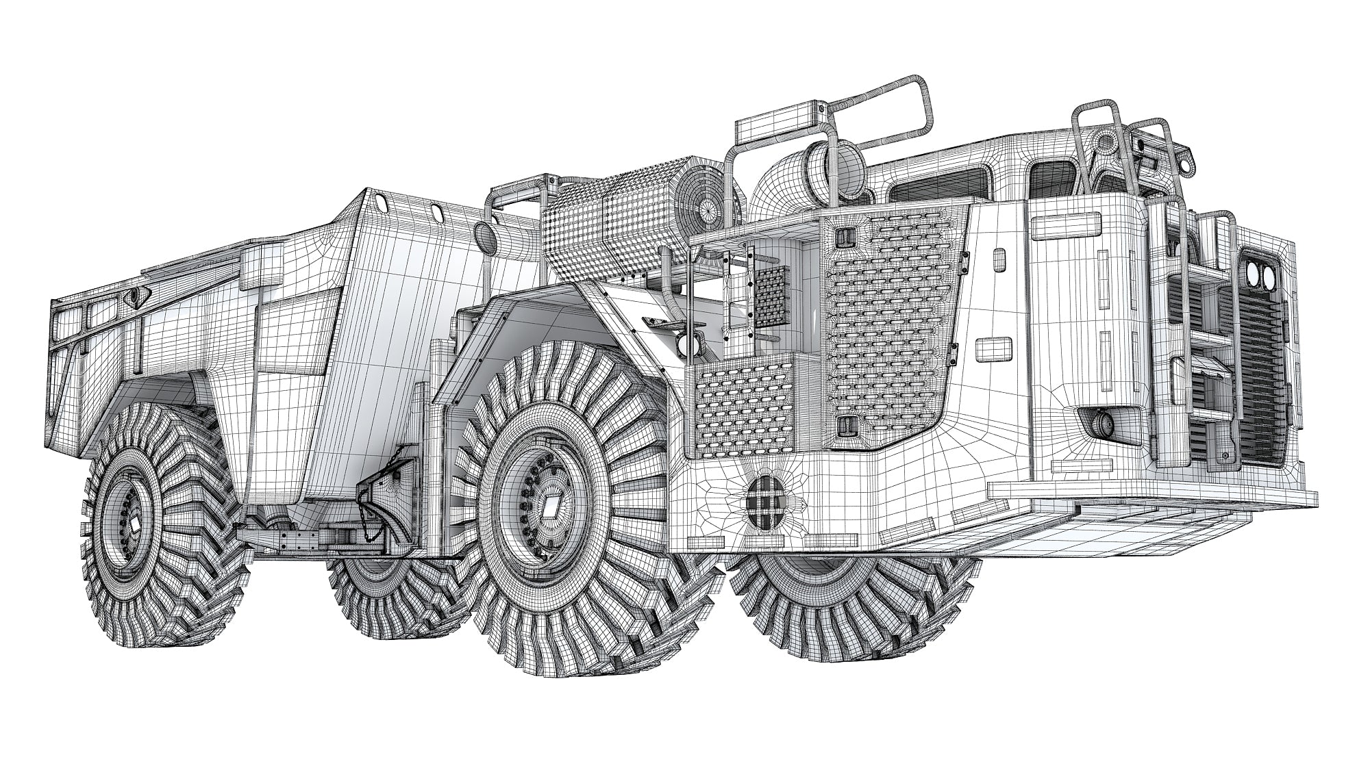 Articulated Underground Mining Truck Haul Vehicle
