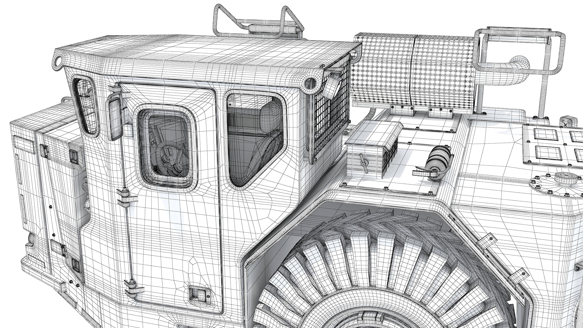 Articulated Underground Mining Truck Haul Vehicle