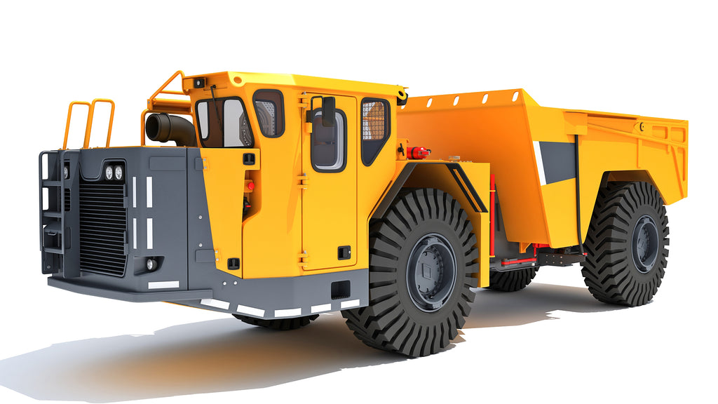 Articulated Underground Mining Truck Haul Vehicle