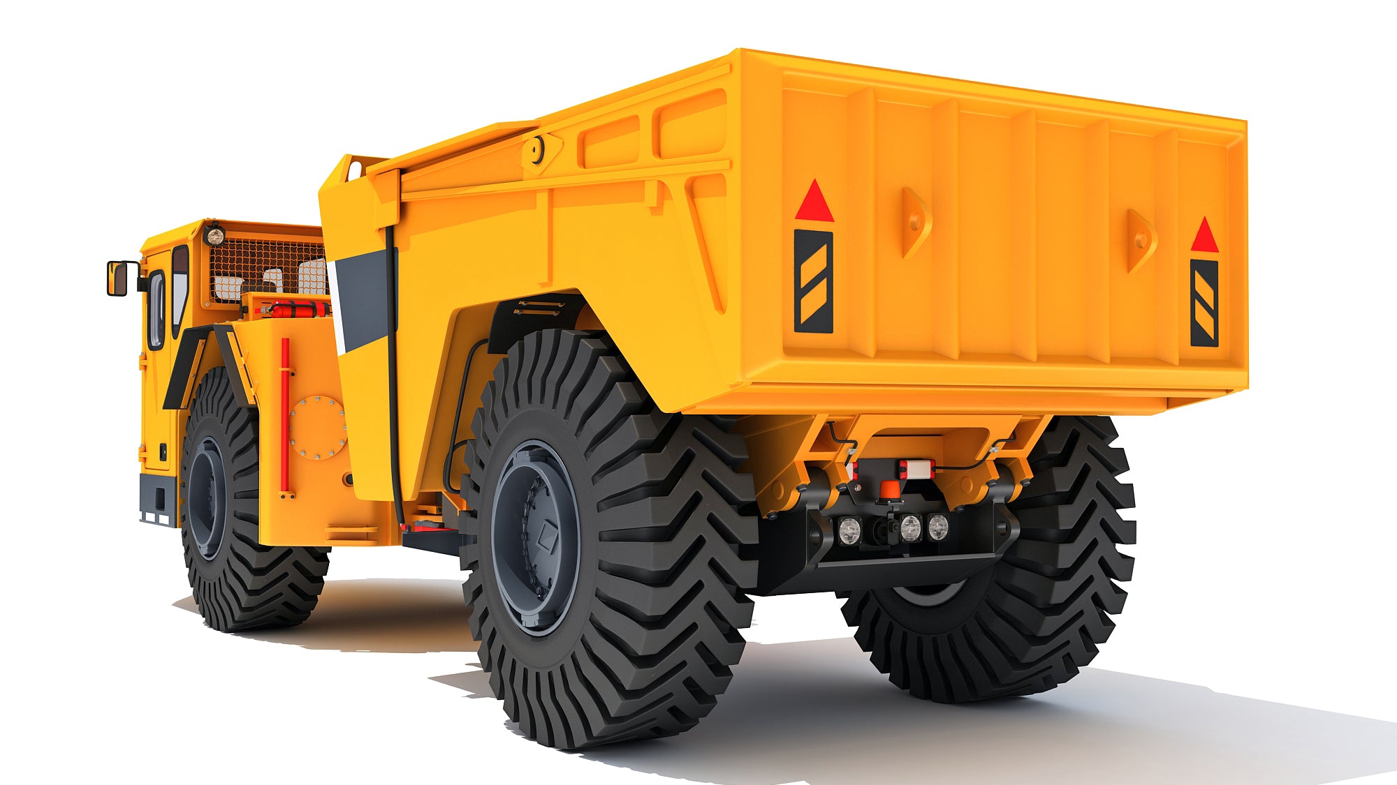 Articulated Underground Mining Truck Haul Vehicle