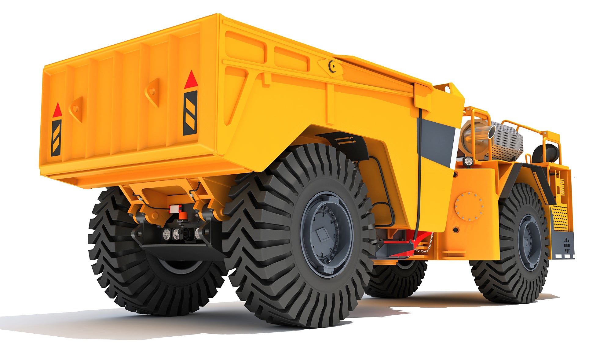 Articulated Underground Mining Truck Haul Vehicle