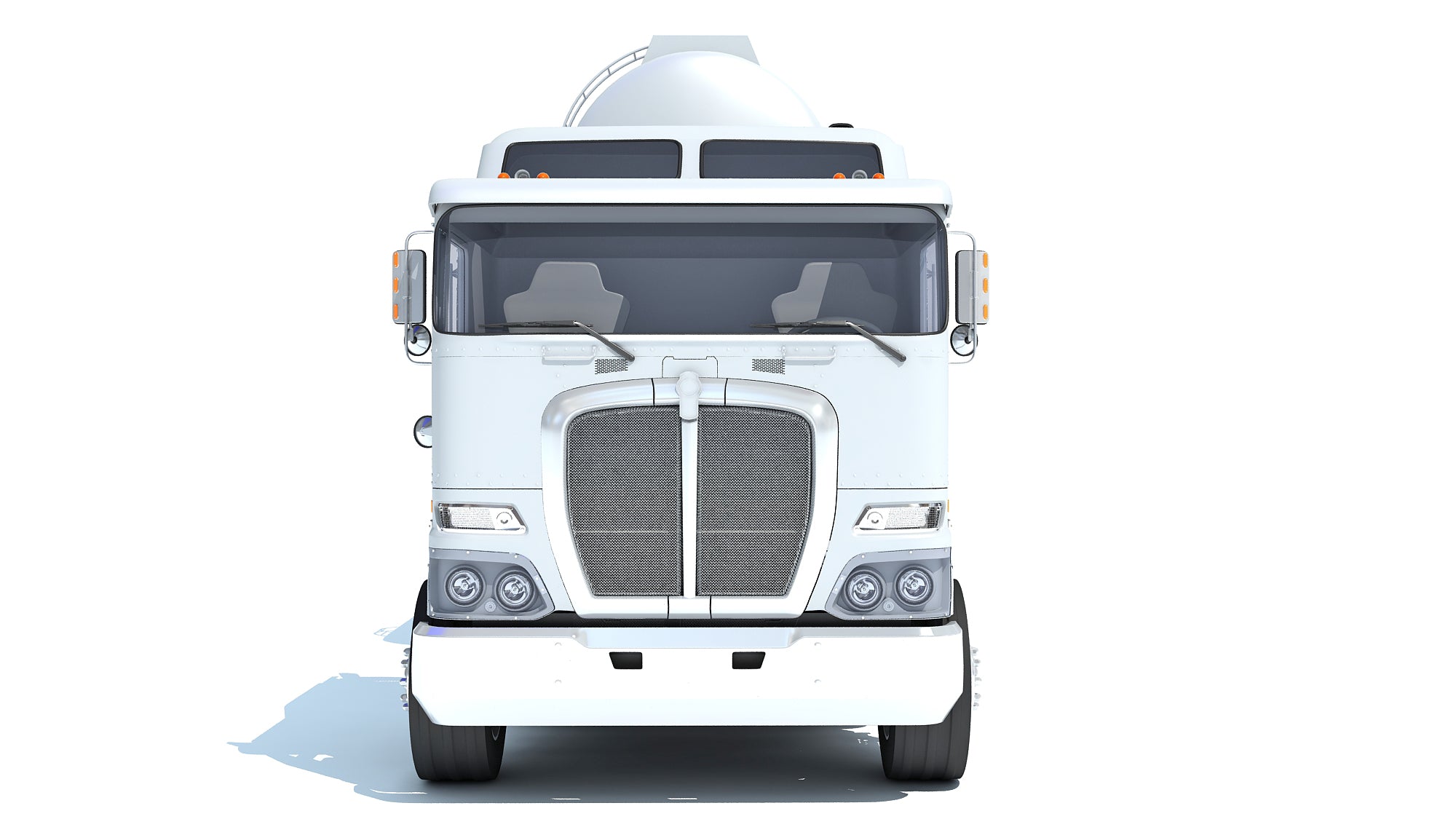 Truck with Tank Trailer