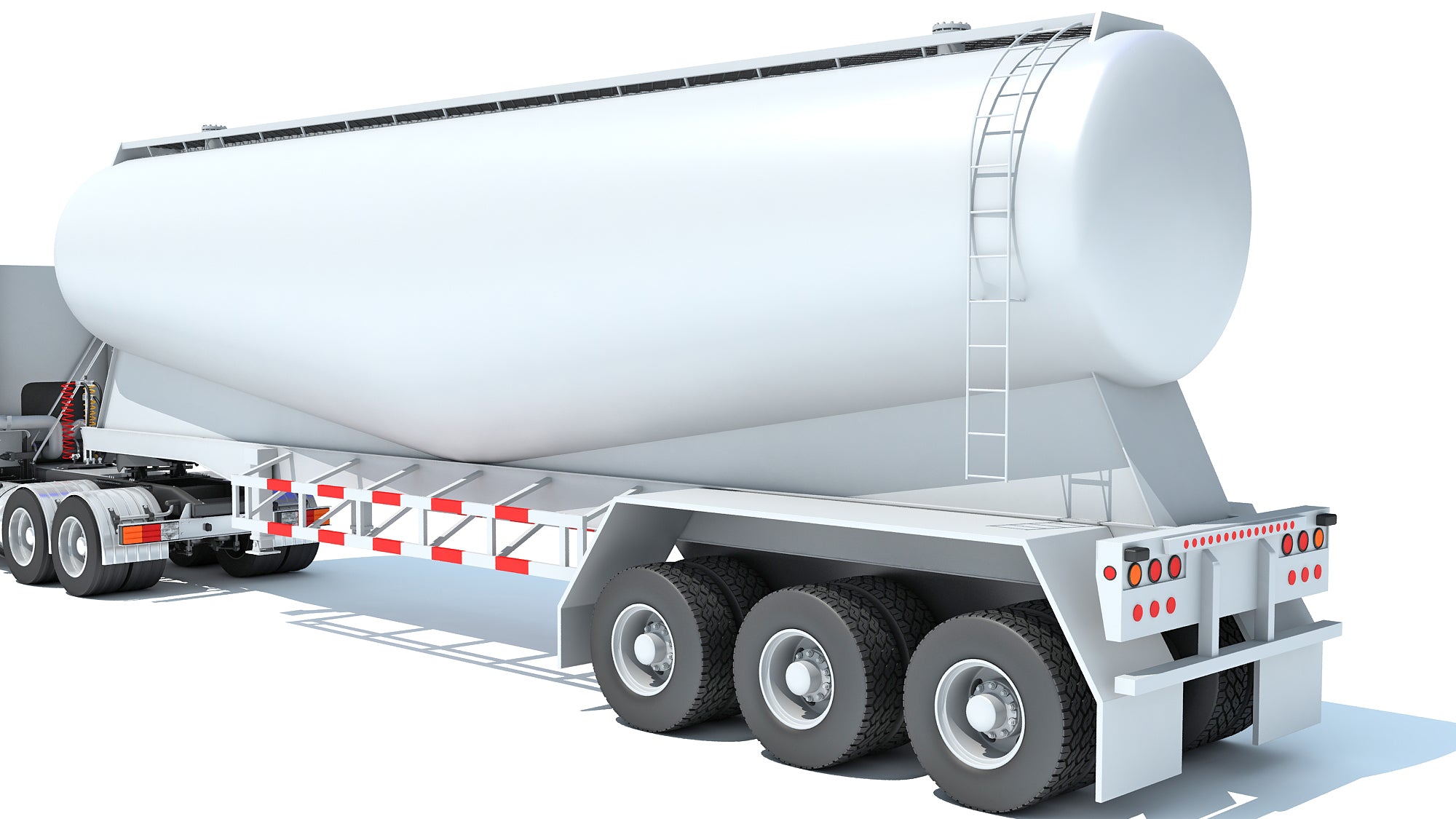Truck with Tank Trailer