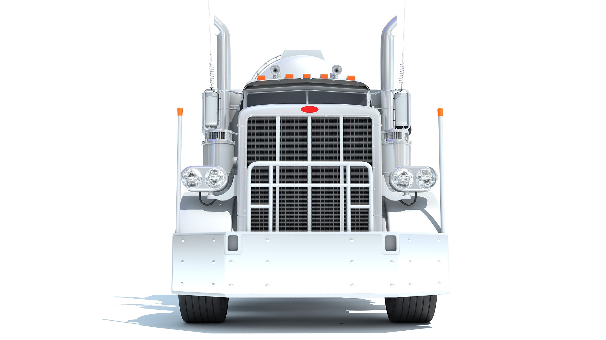 Semi Truck with Tank Trailer