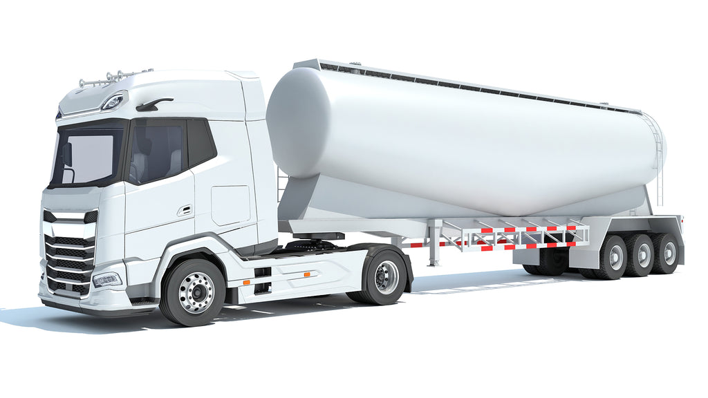 DAF Truck with Tank Trailer