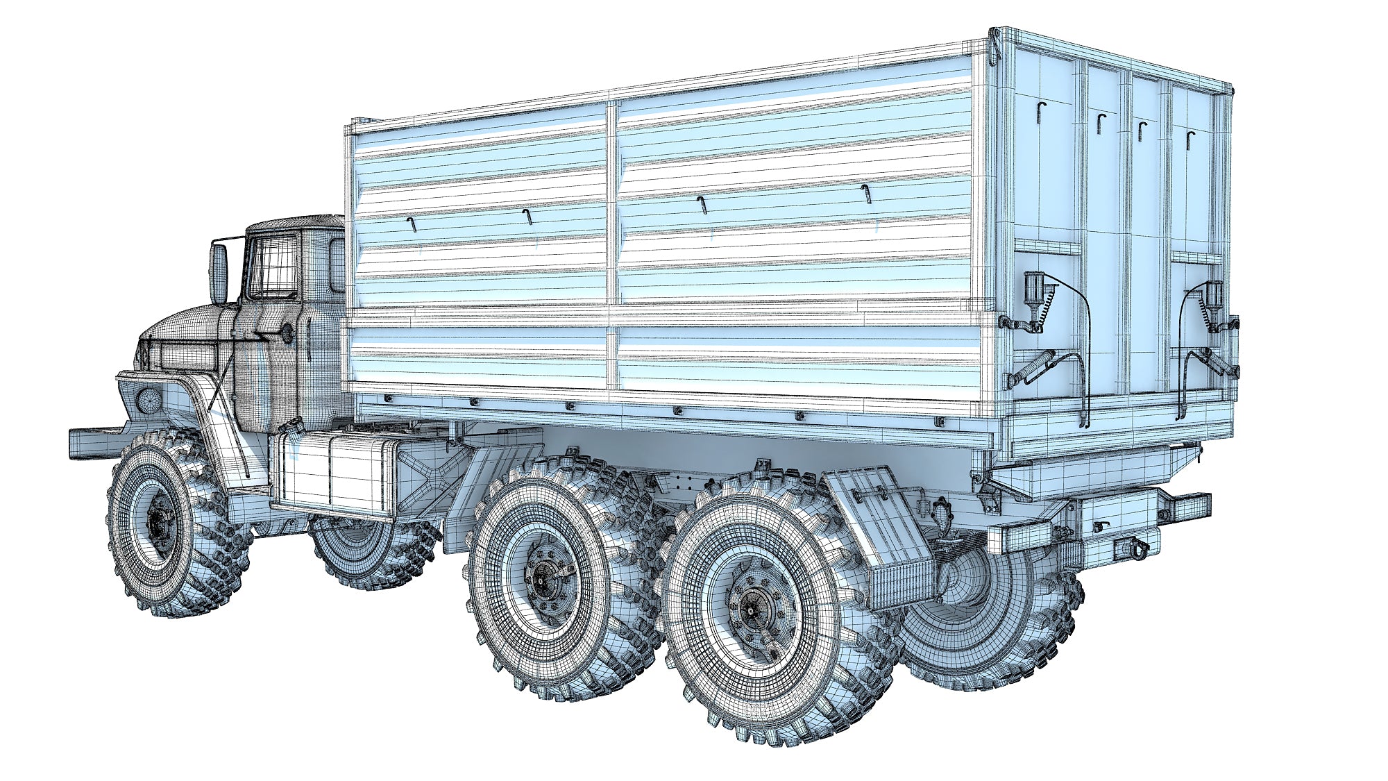 URAL Military Truck Off Road 6x6
