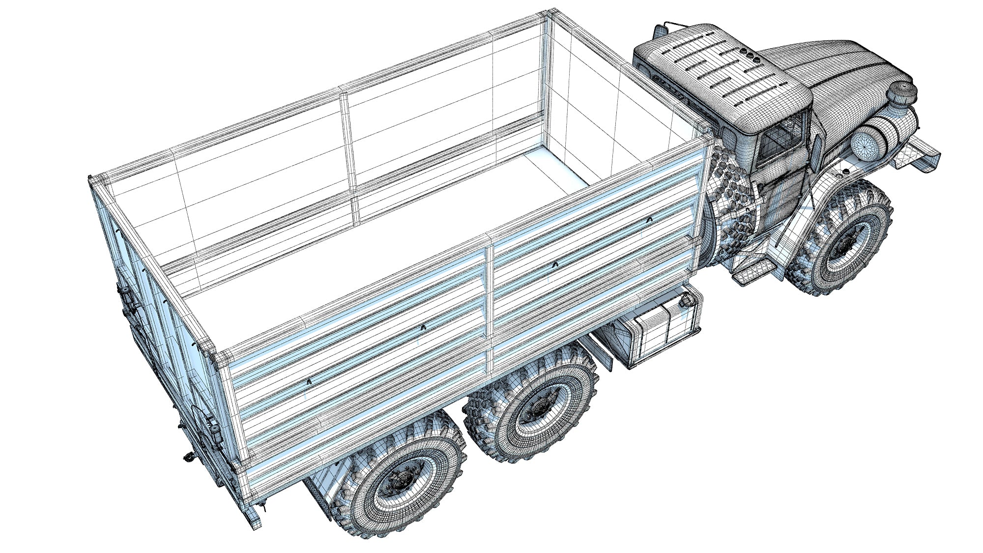 URAL Military Truck Off Road 6x6