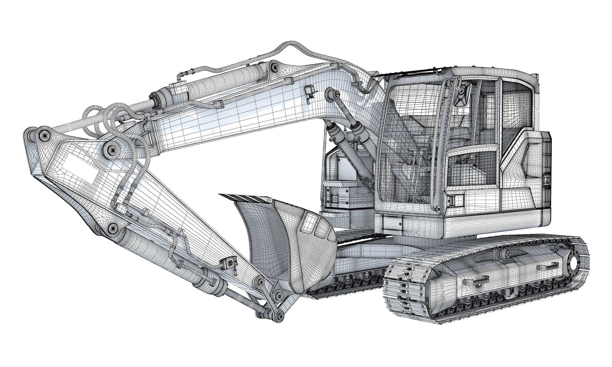 Construction Tracked Excavator Volvo