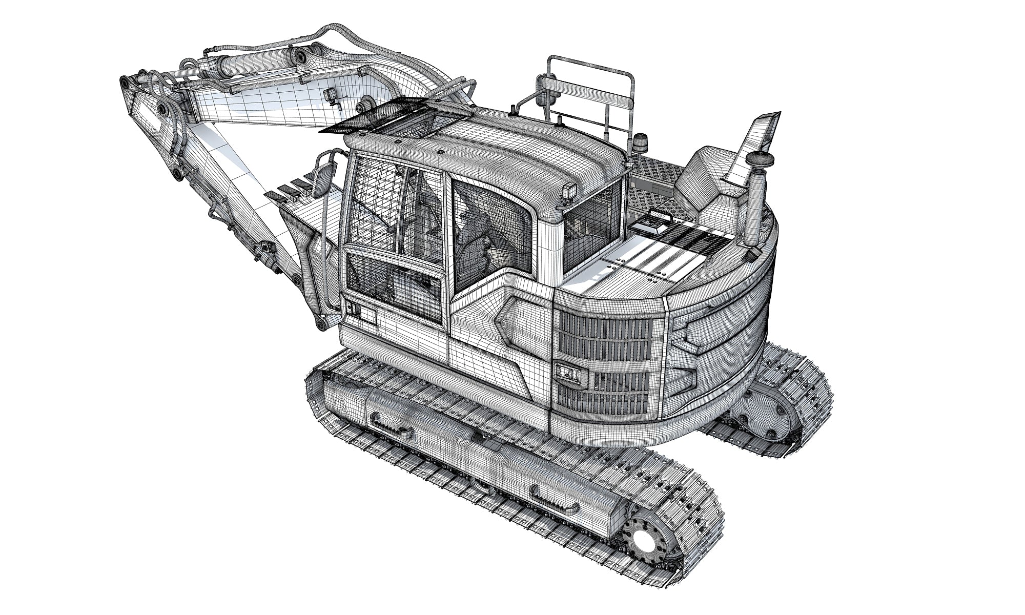 Construction Tracked Excavator Volvo