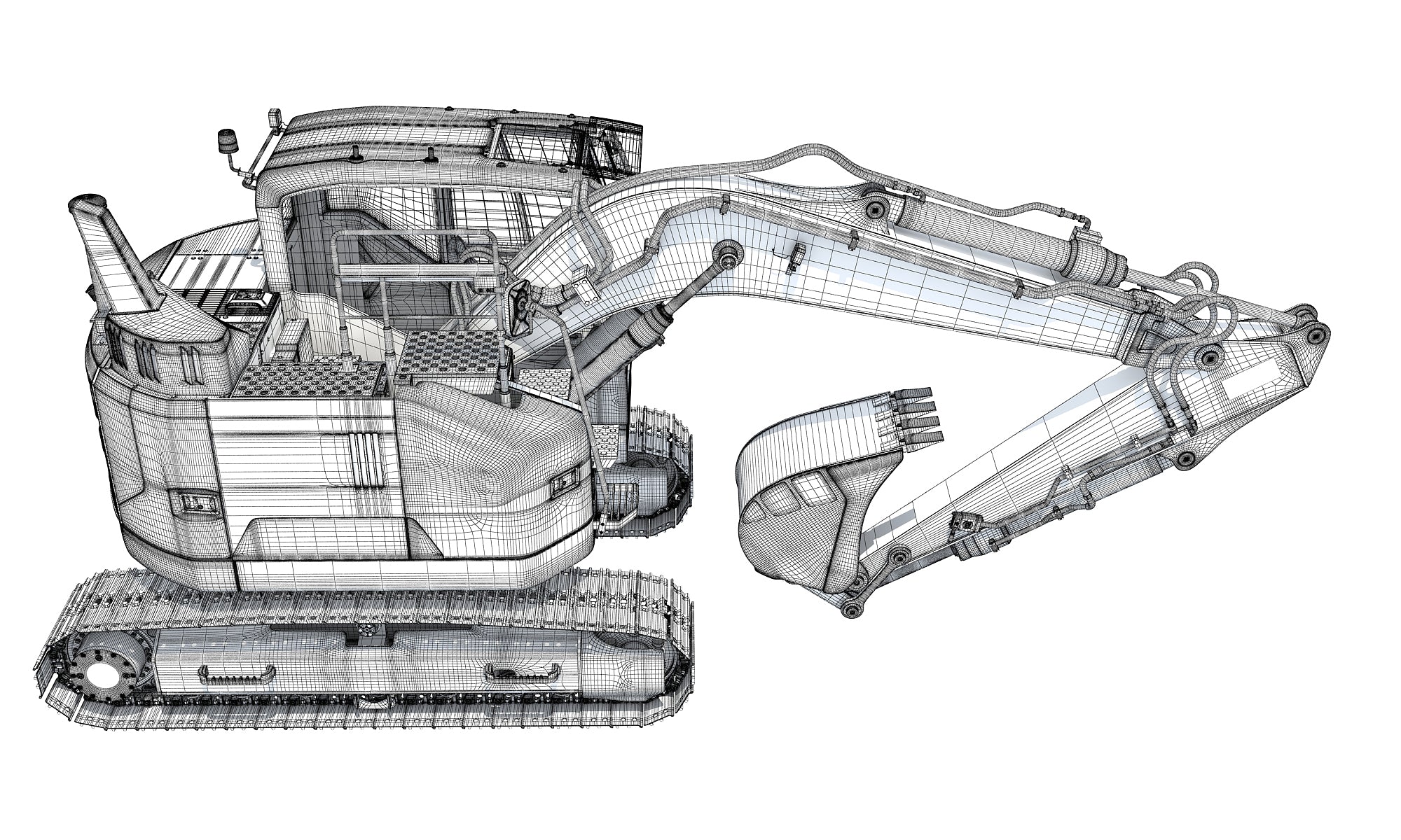 Construction Tracked Excavator Volvo
