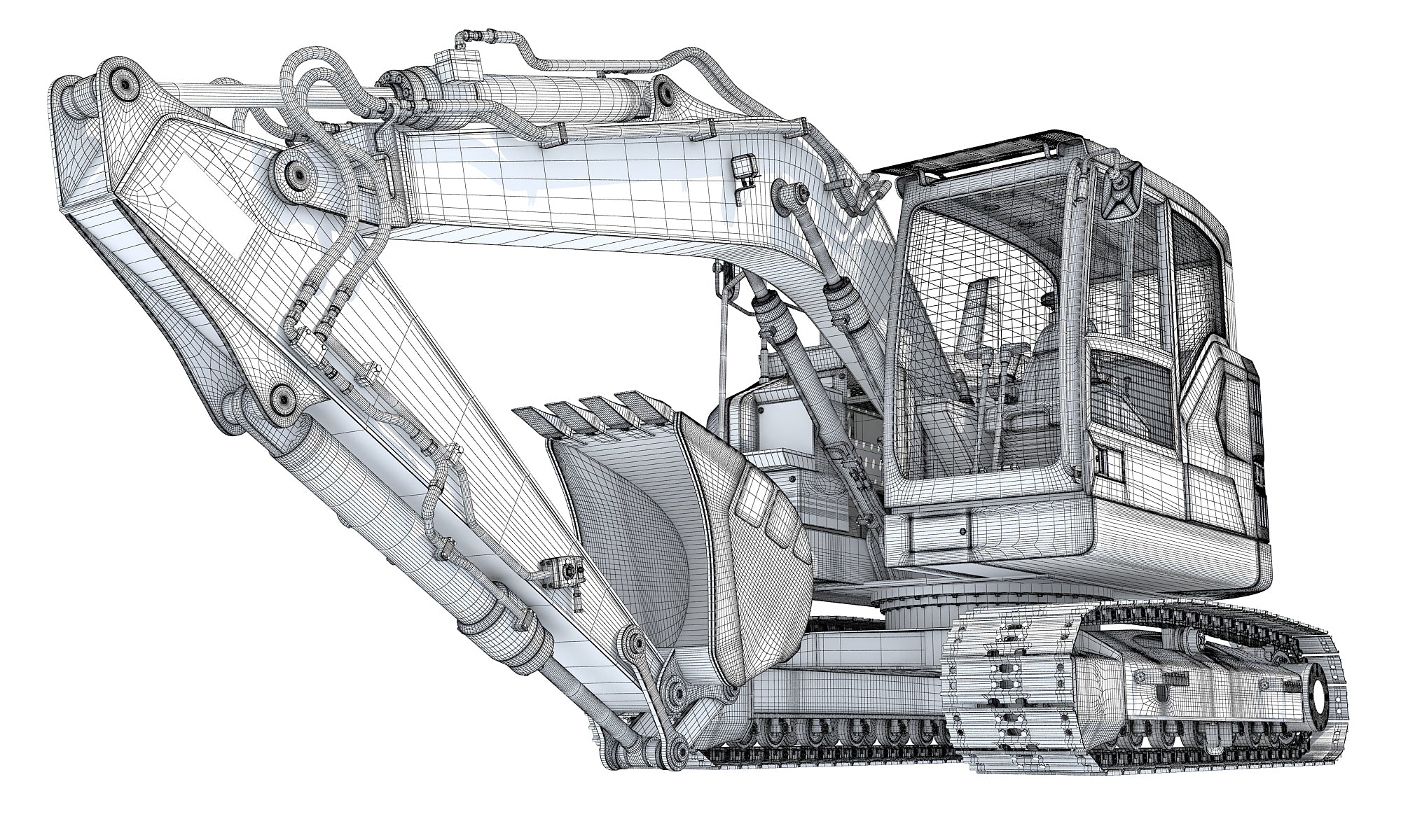Construction Tracked Excavator Volvo