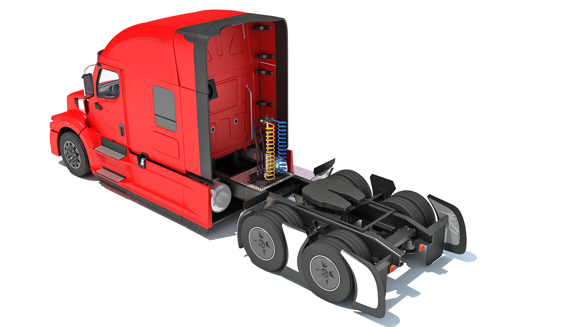 Western Star 57X Semi Truck 3D Model
