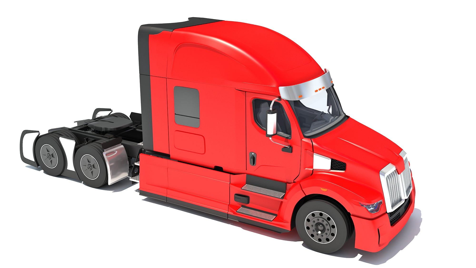Western Star 57X Semi Truck 3D Model