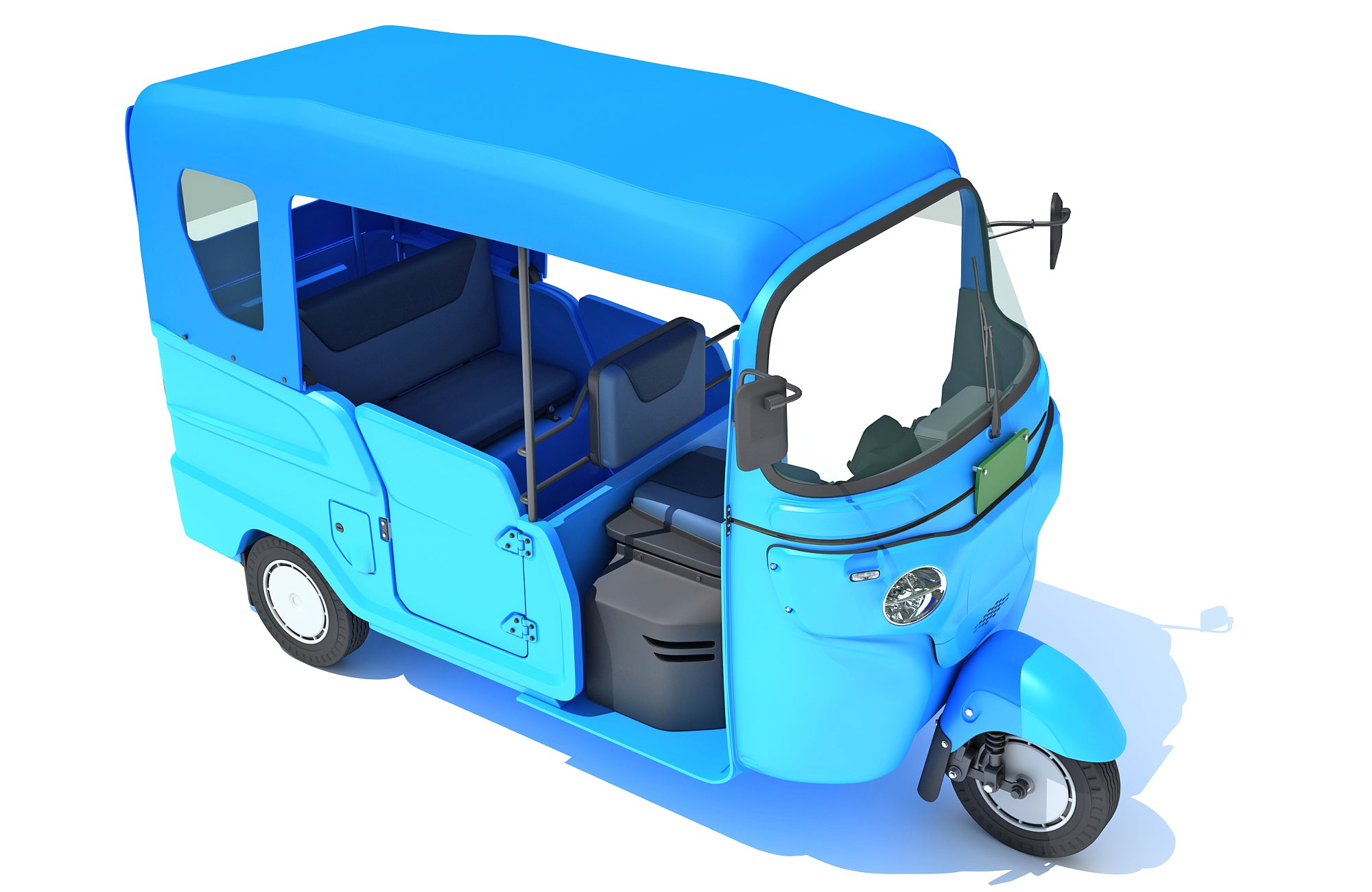 Electric 3 Wheeler Taxi Tuk Tuk