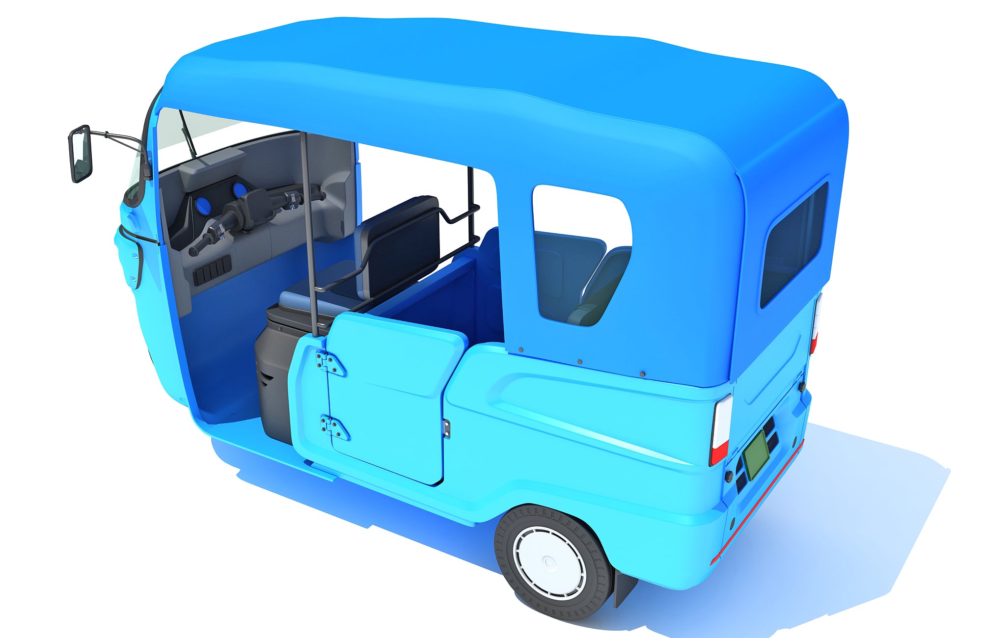 Electric 3 Wheeler Taxi Tuk Tuk