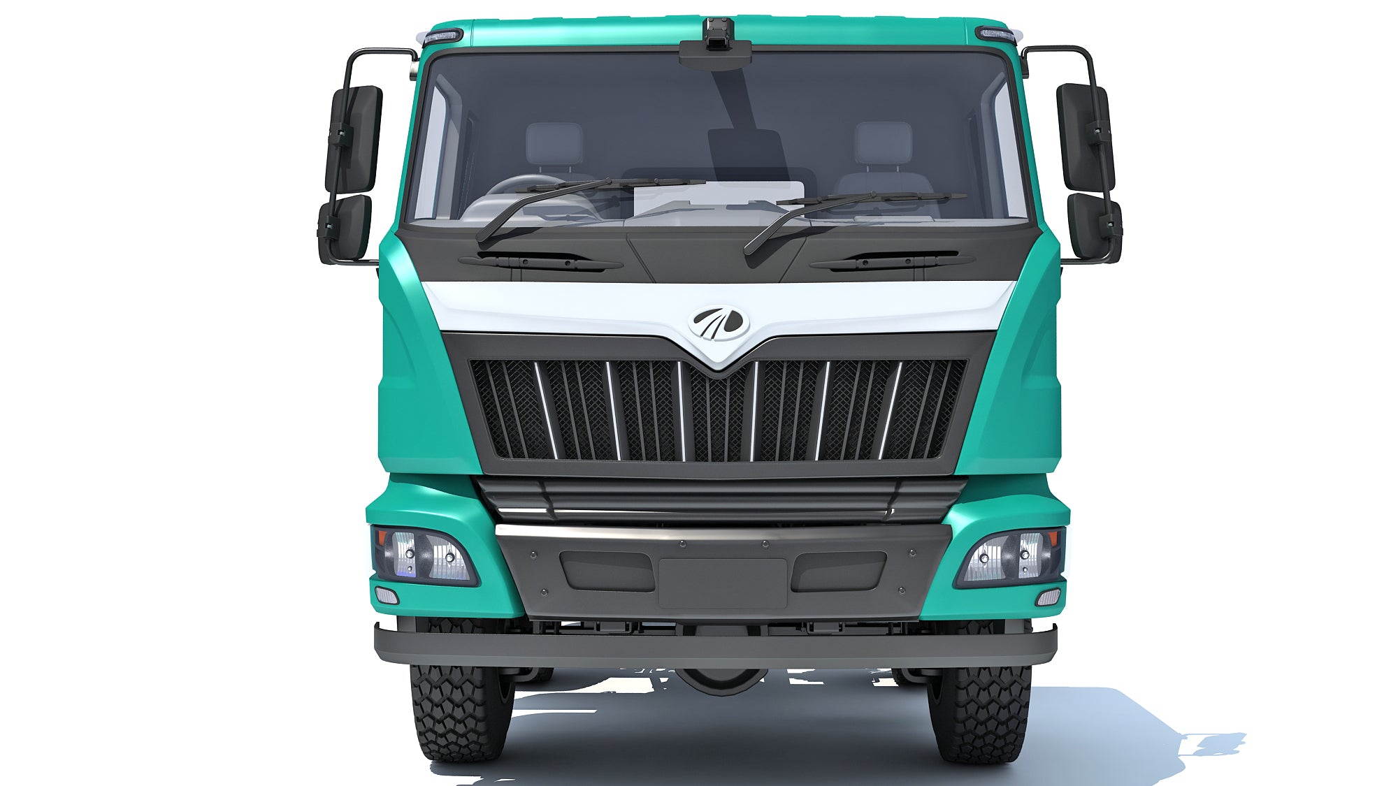 Mahindra Blazo Truck Chassis 3D Model