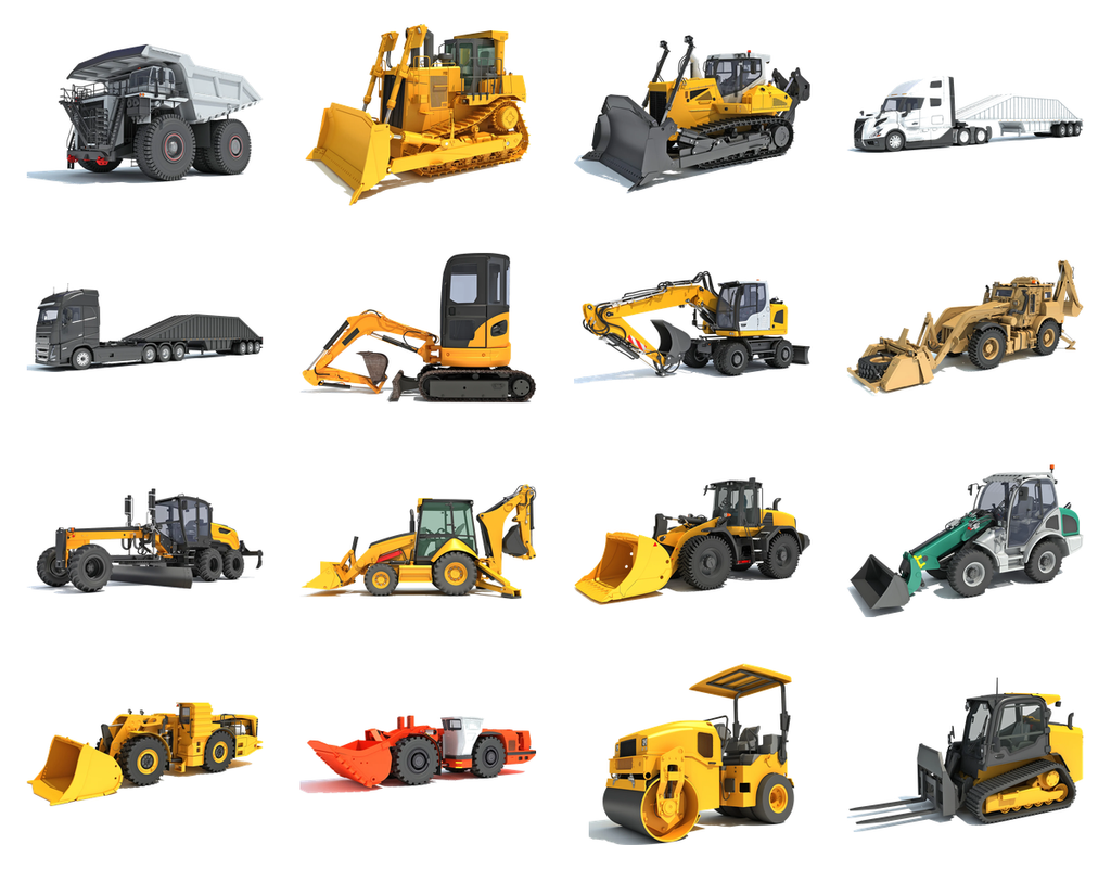 Earthmoving Equipment Pack – Professional Construction Machinery Collection