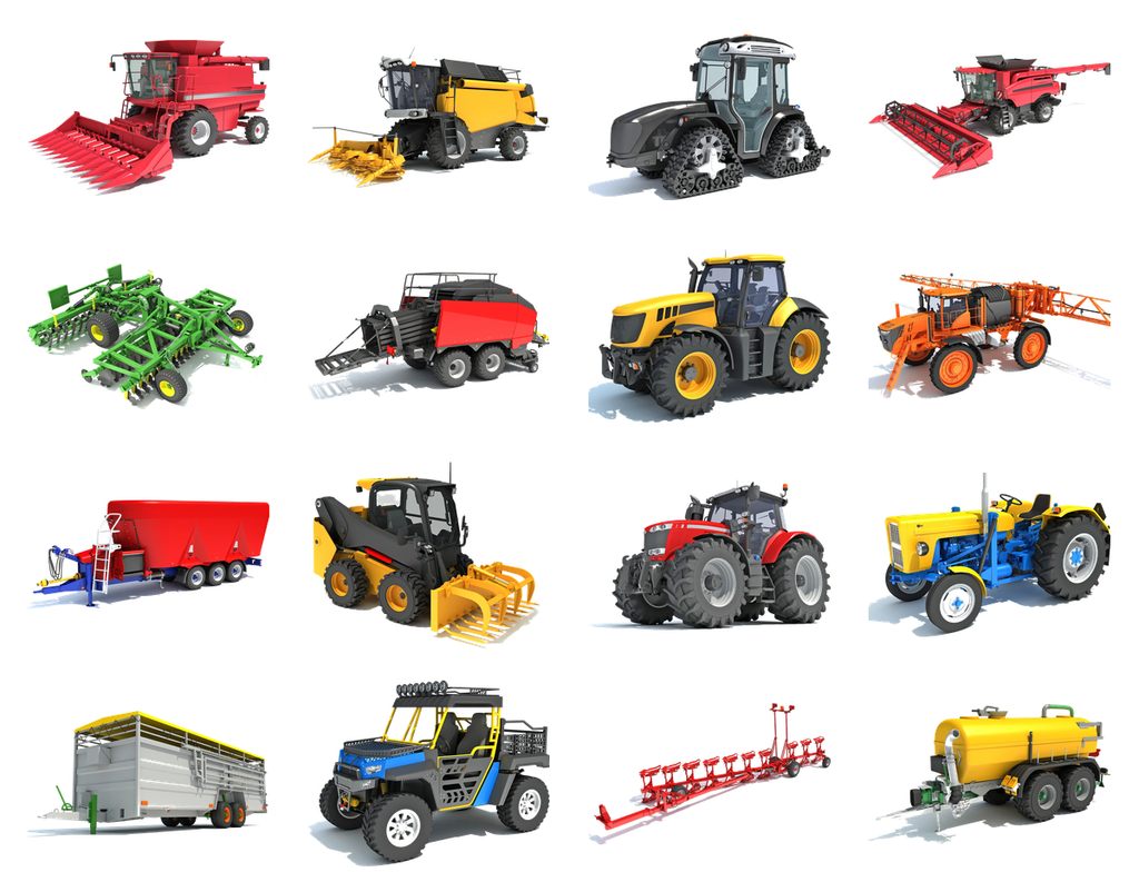 Farm Operations Equipment Pack – Professional Agricultural Machinery Collection