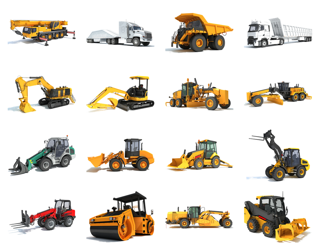 Road Construction Equipment Pack – Professional Highway Machinery Collection