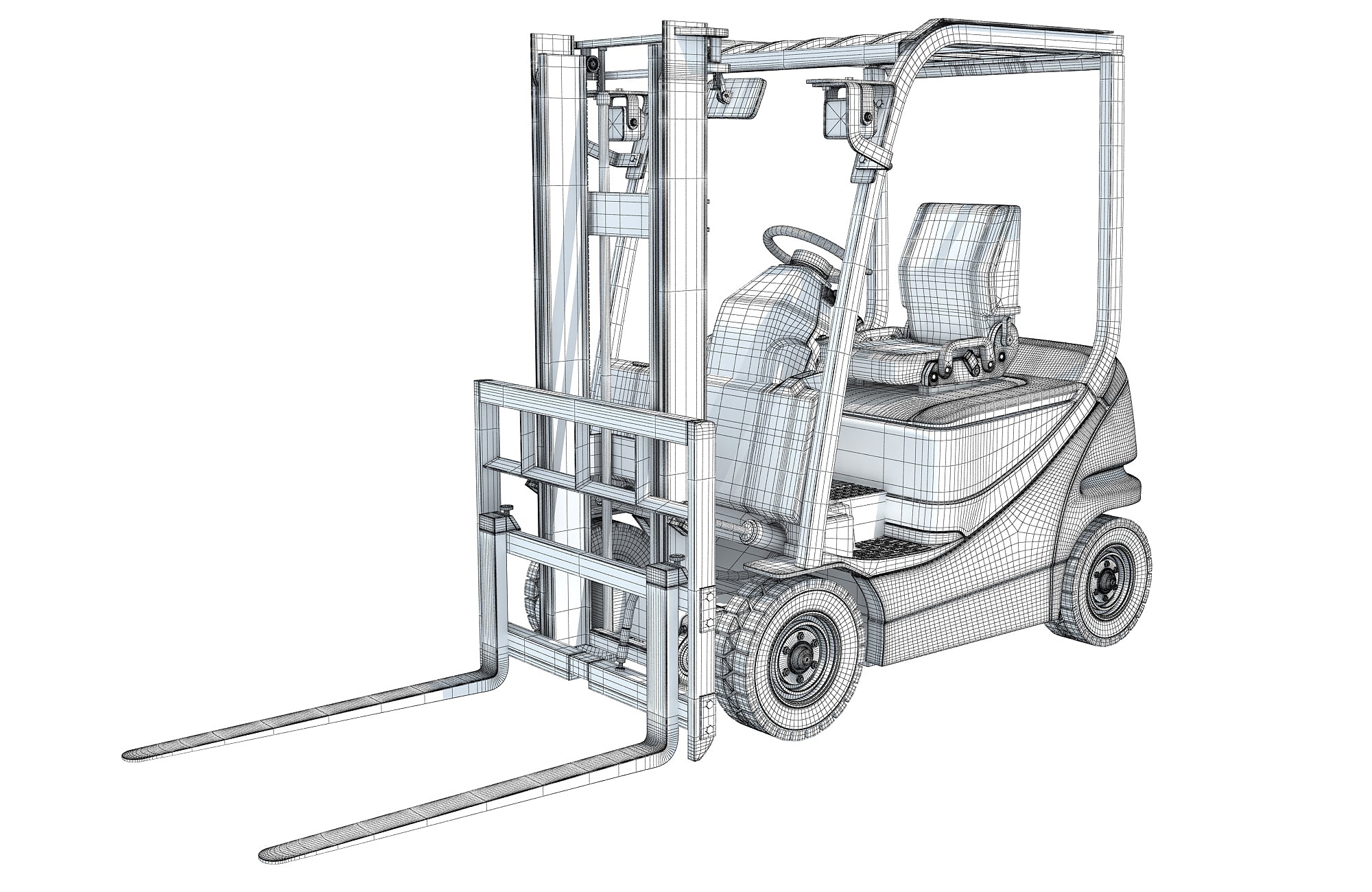 Komatsu Electric Forklift
