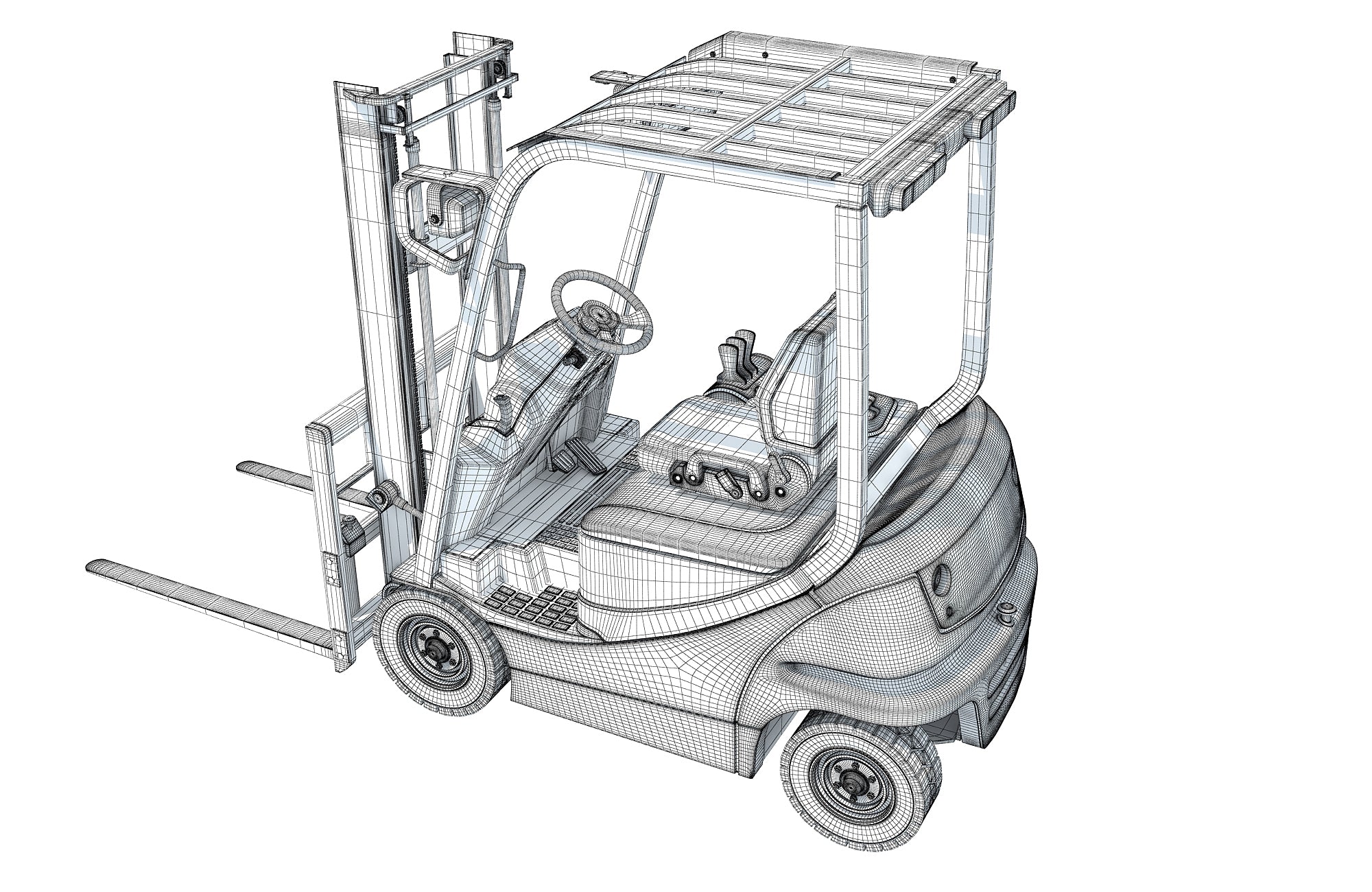 Komatsu Electric Forklift