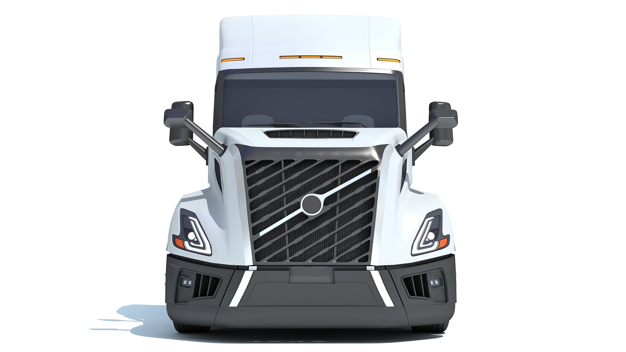 2024 Volvo Semi-Truck with Platform Trailer