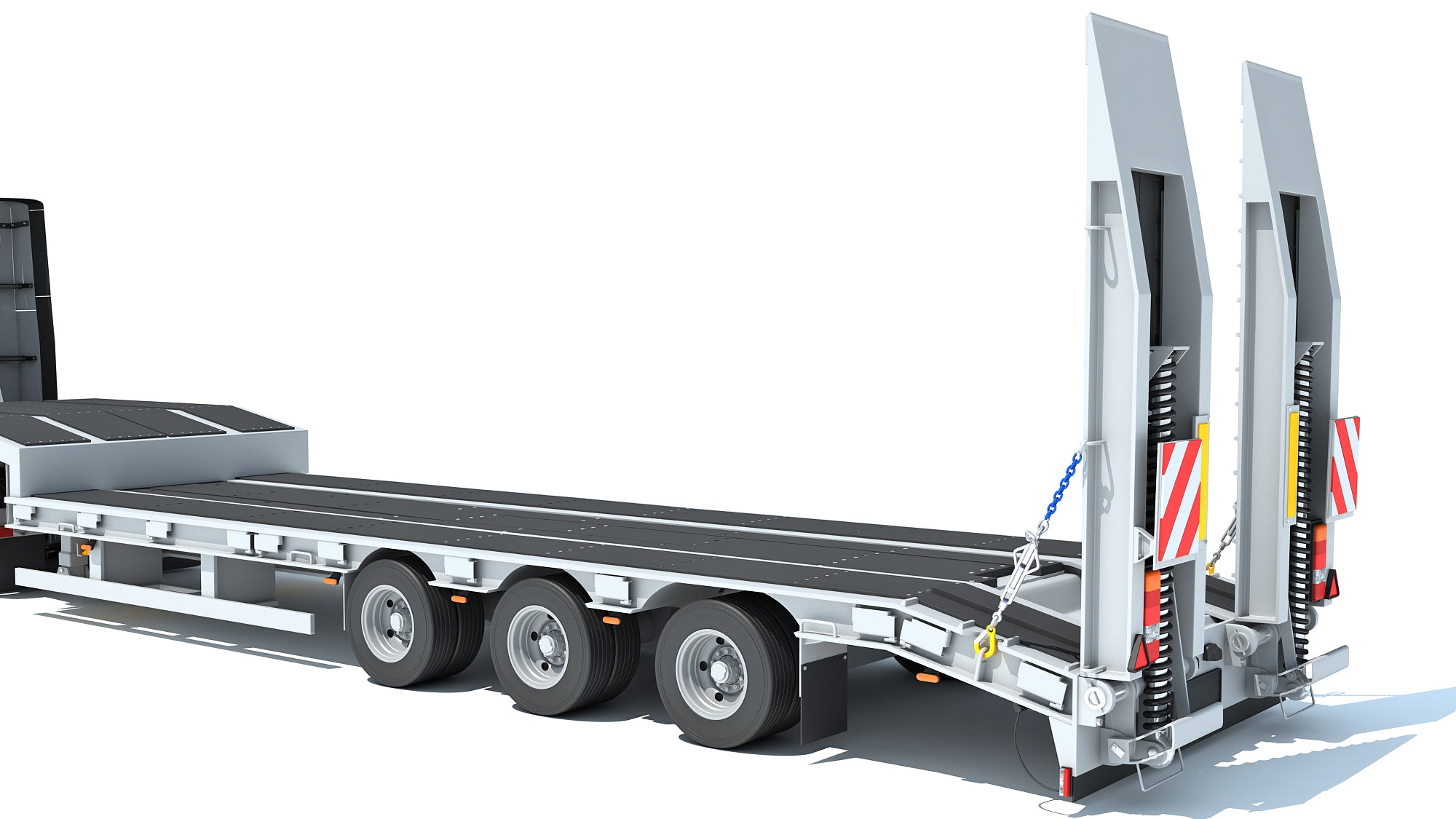 2024 Volvo Semi-Truck with Platform Trailer