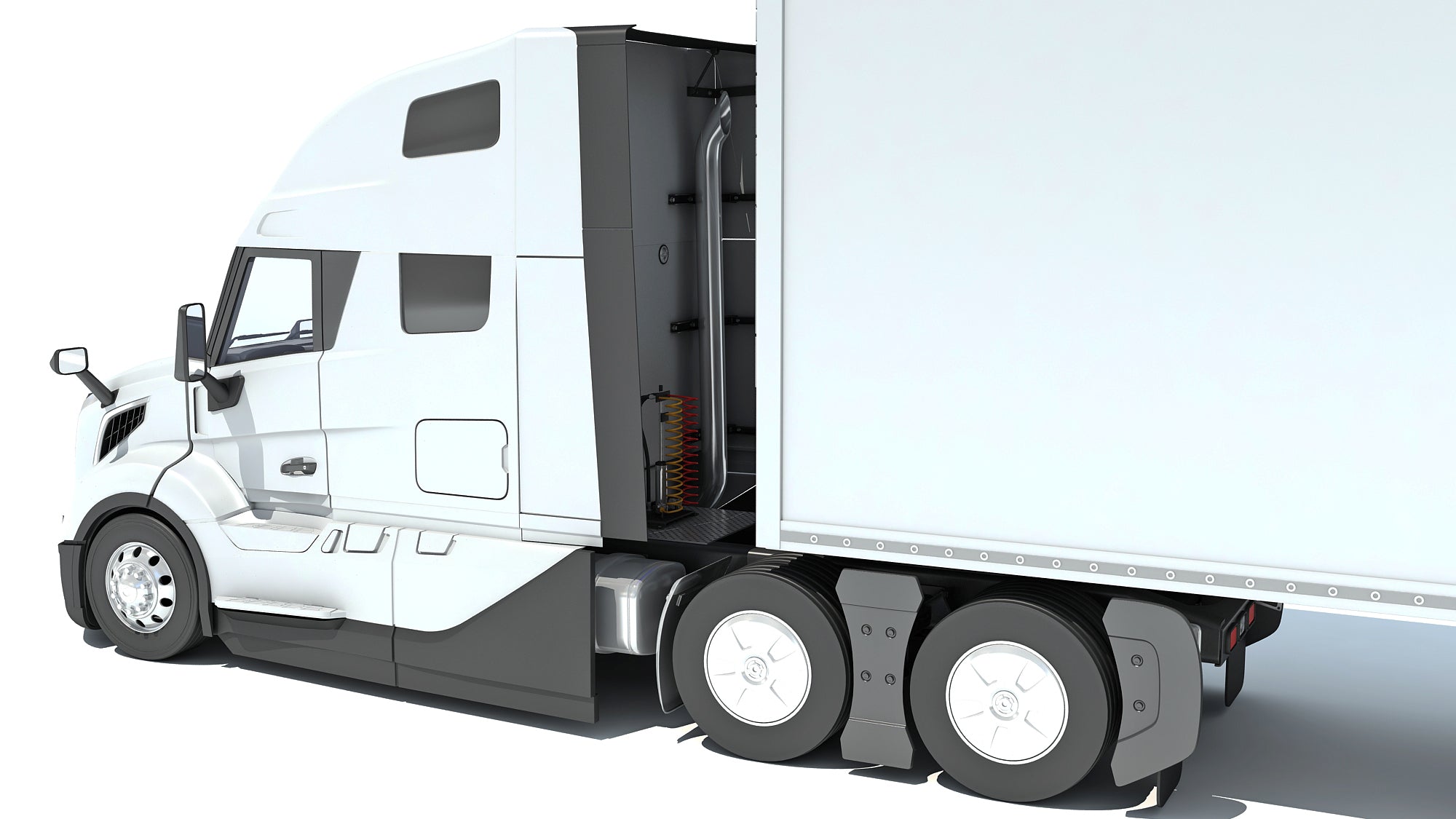 2024 Semi Truck with Refrigerator Trailer