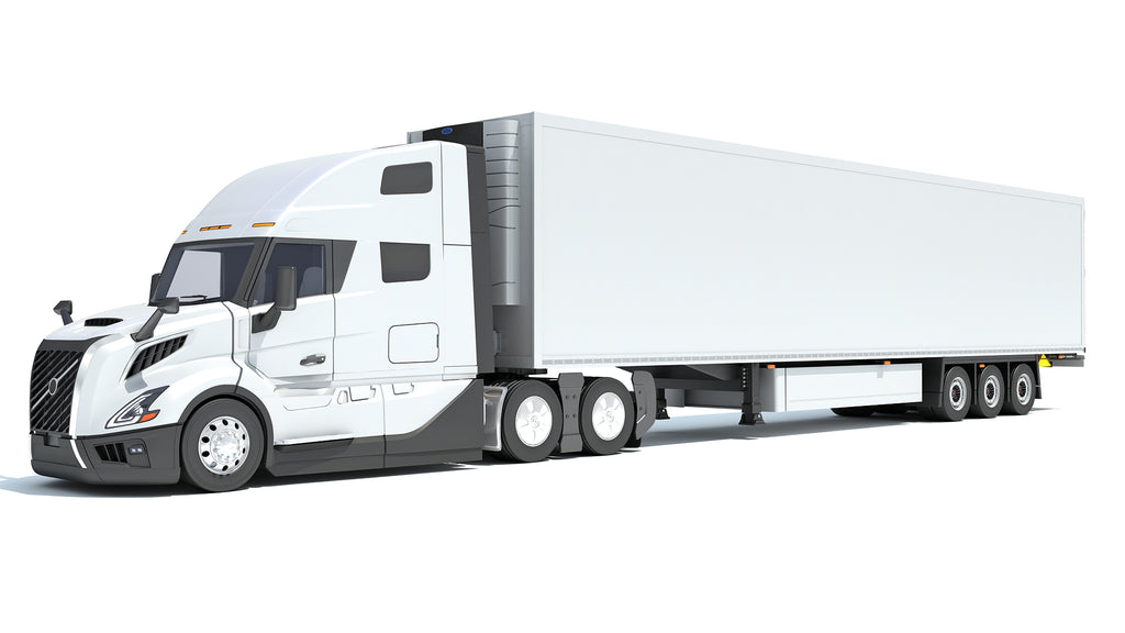 2024 Semi Truck with Refrigerator Trailer