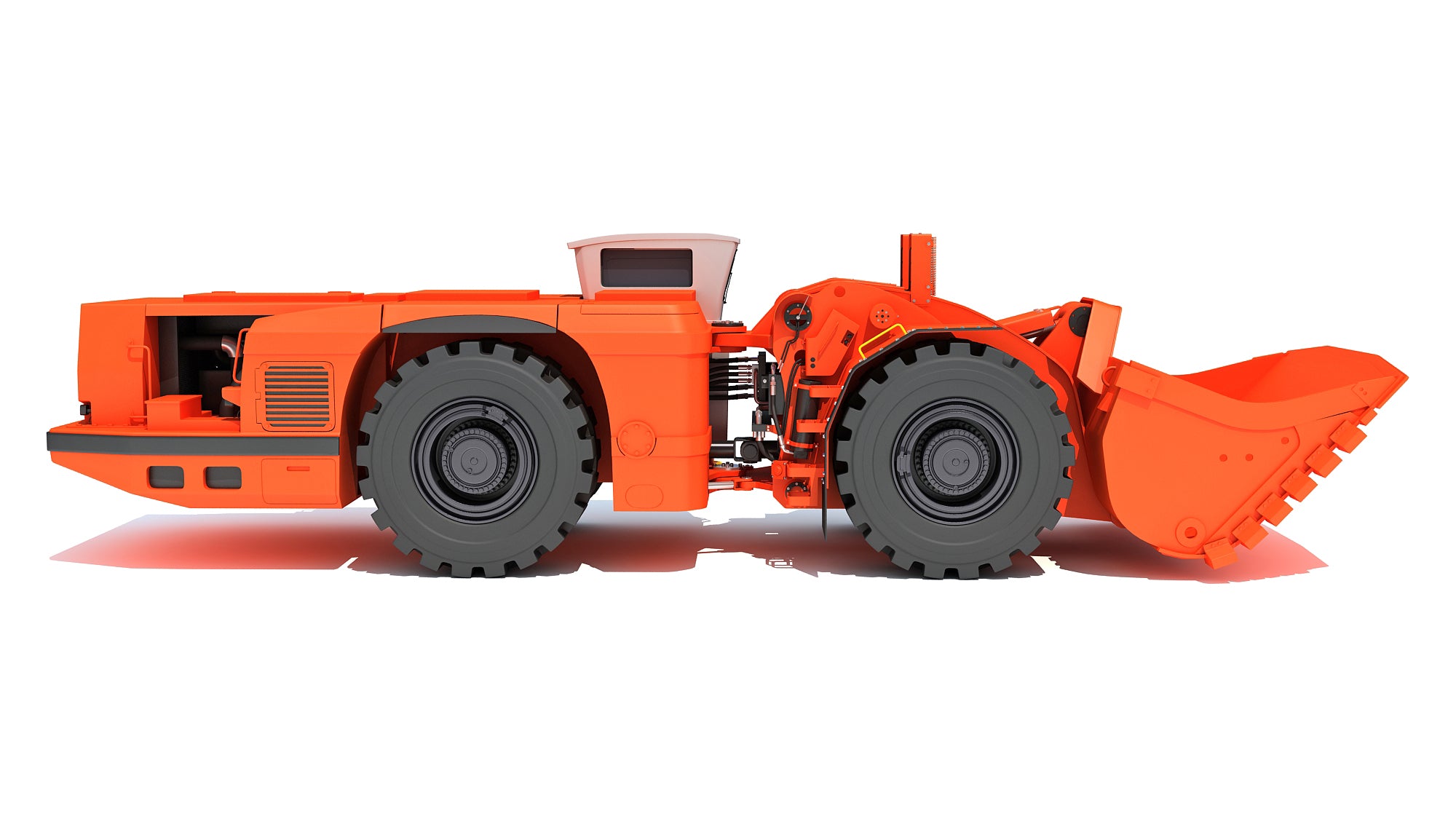 Underground Hard Rock Mining Loader