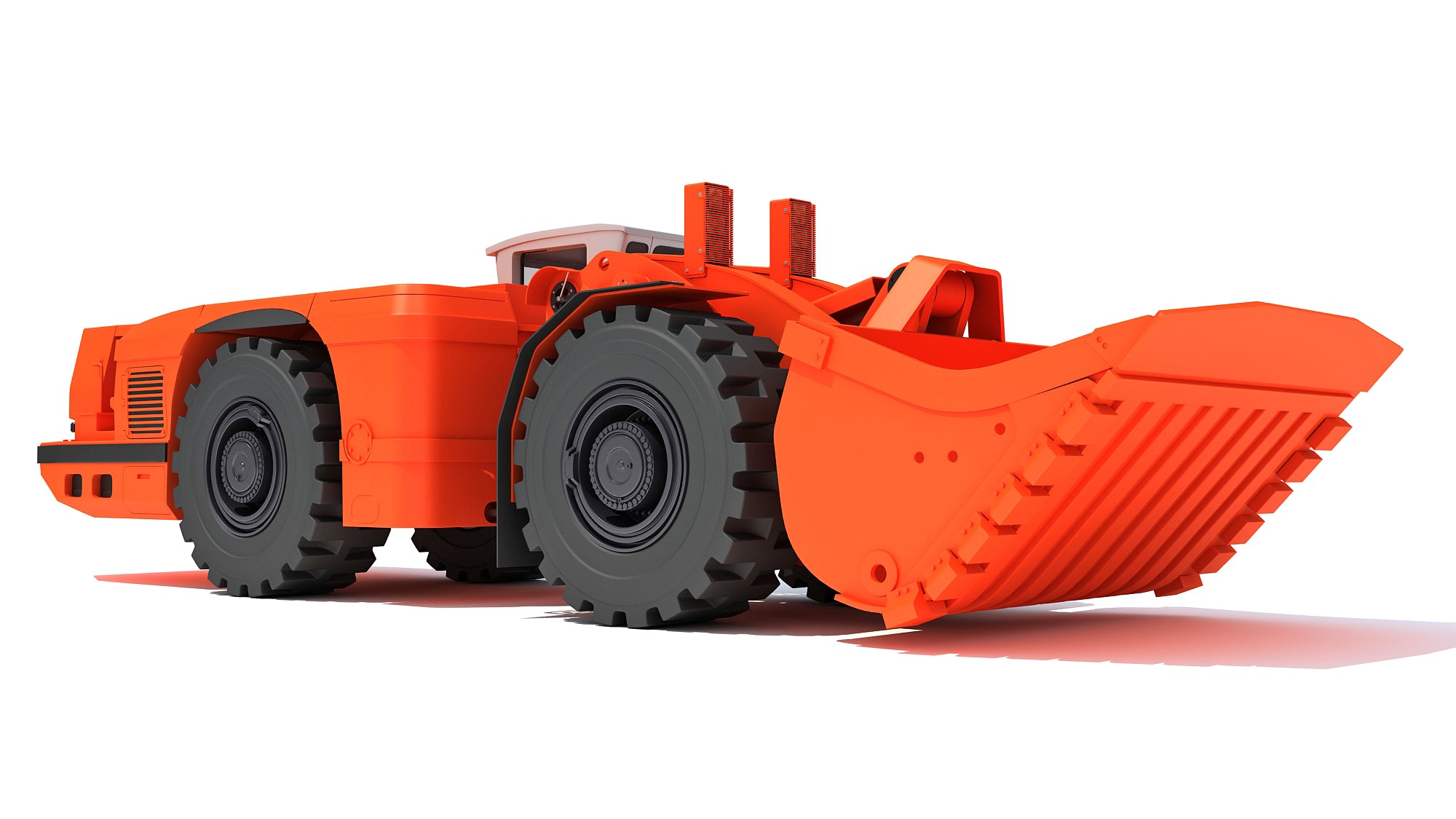 Underground Hard Rock Mining Loader