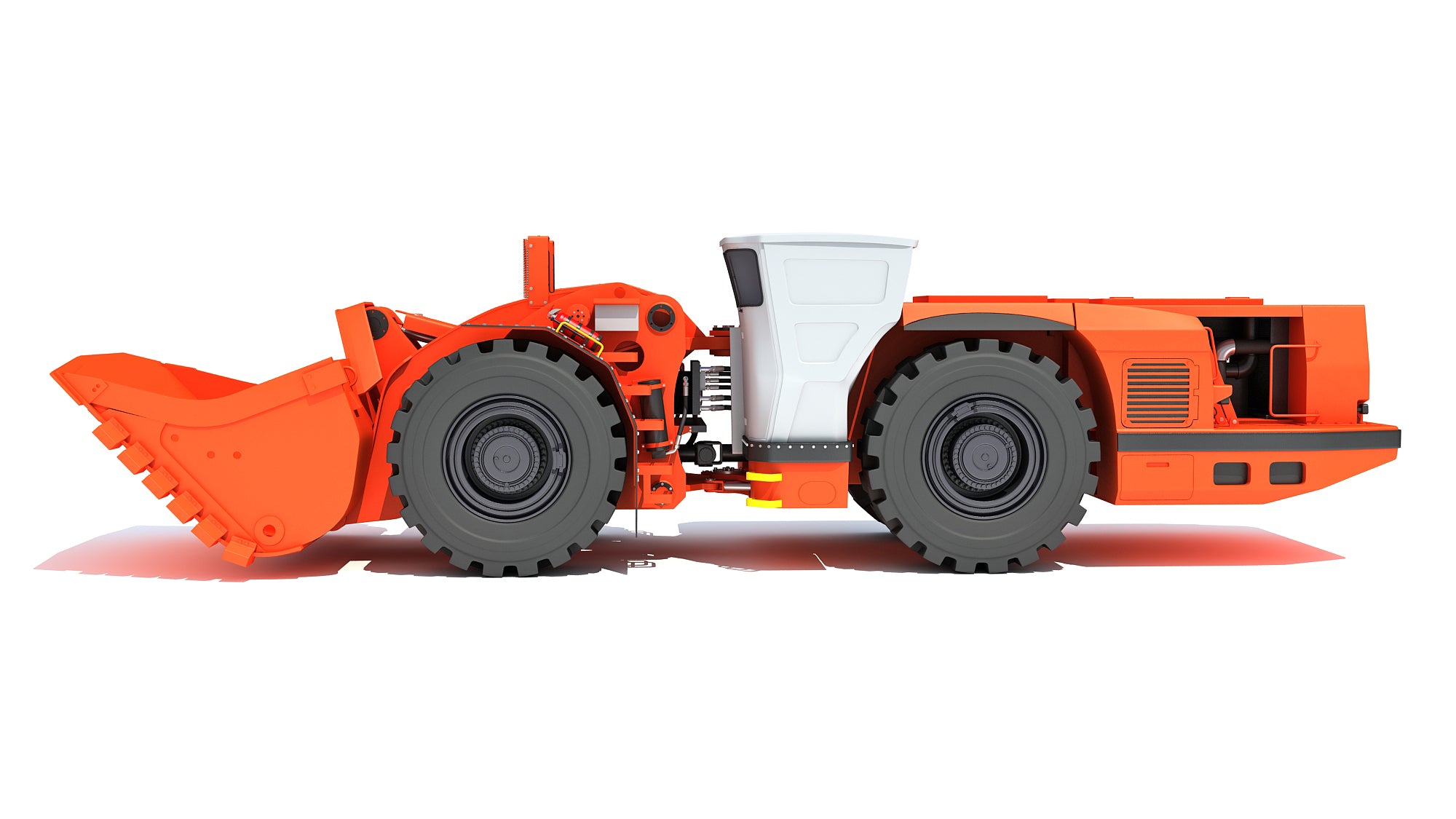 Underground Hard Rock Mining Loader