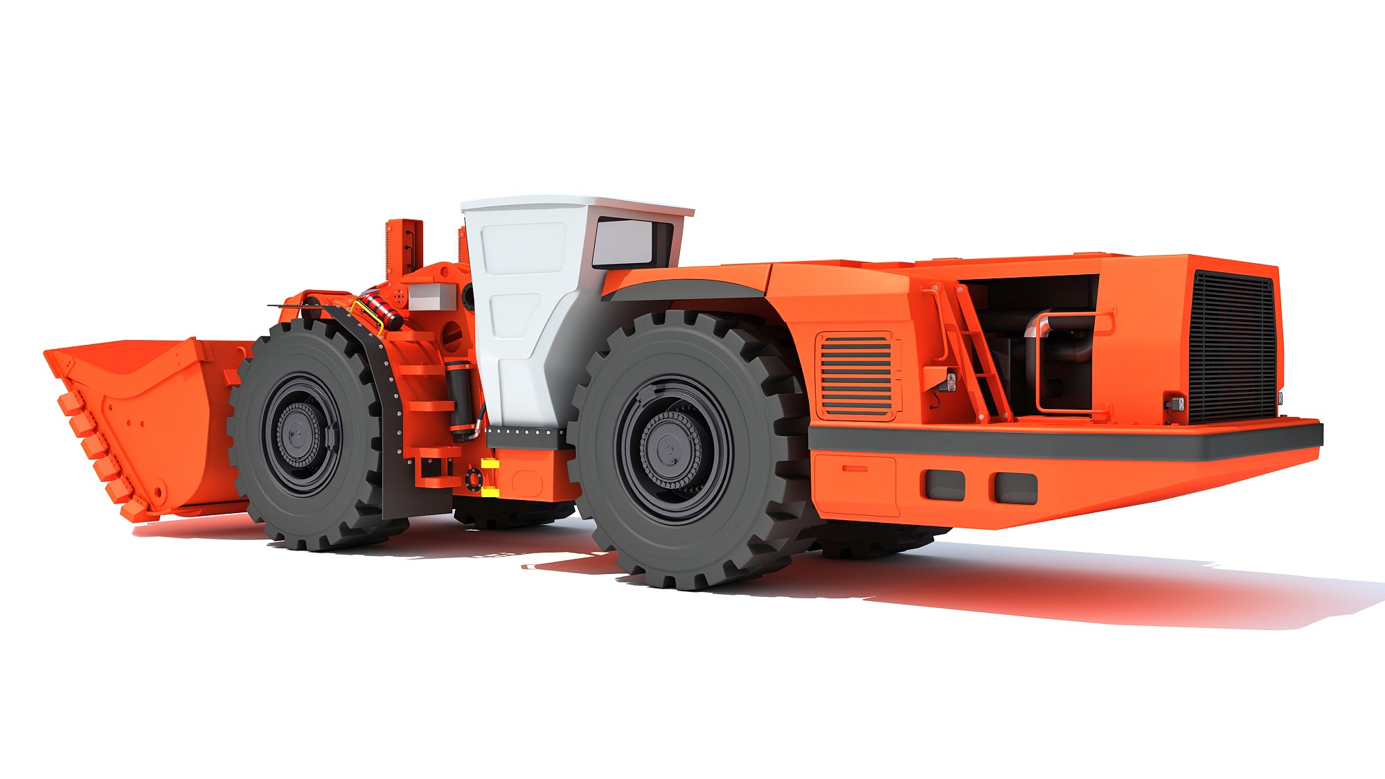 Underground Hard Rock Mining Loader