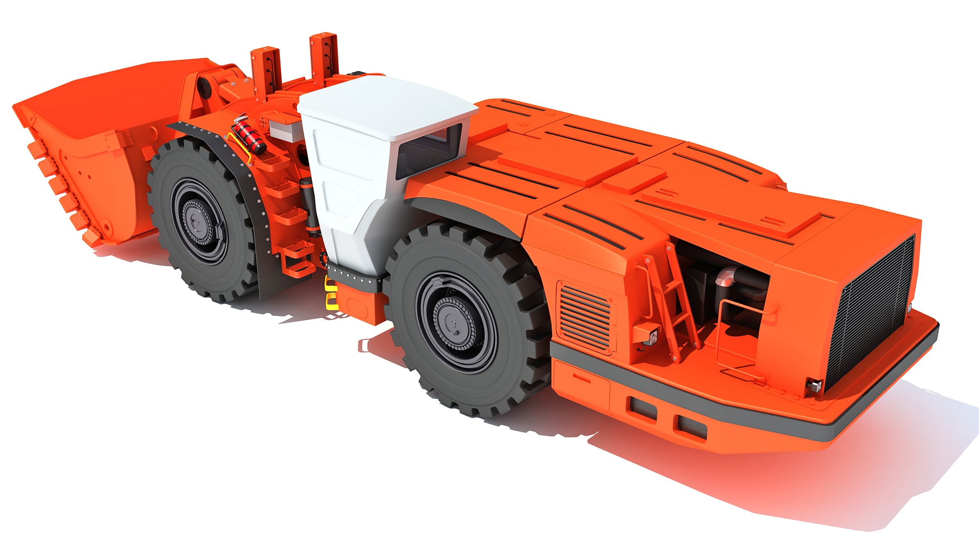 Underground Hard Rock Mining Loader