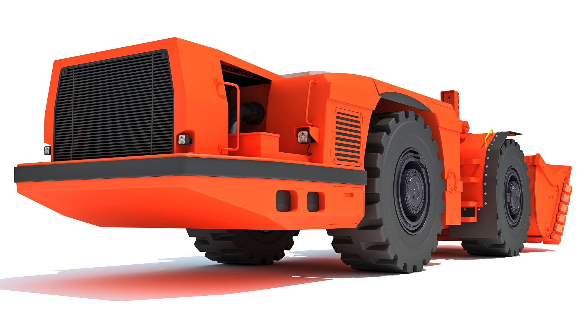 Underground Hard Rock Mining Loader