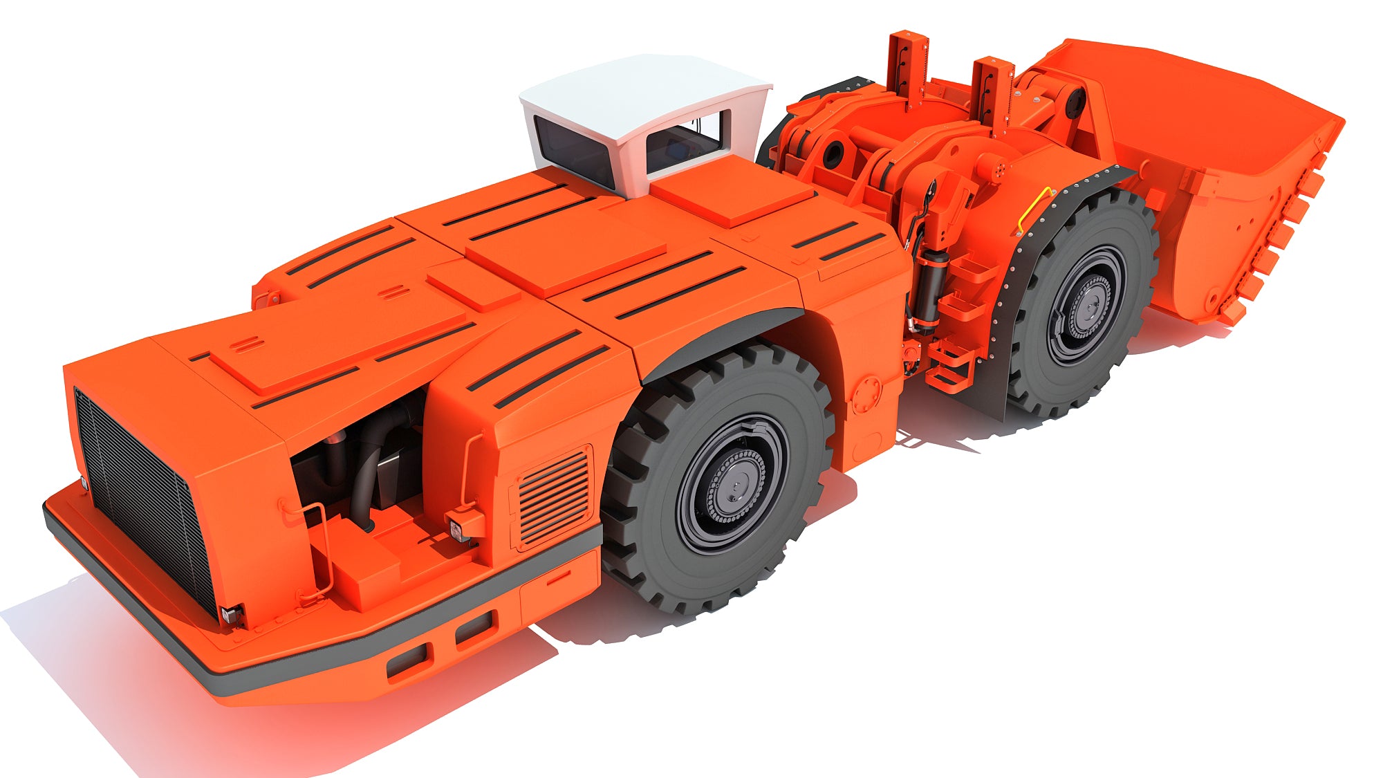 Underground Hard Rock Mining Loader