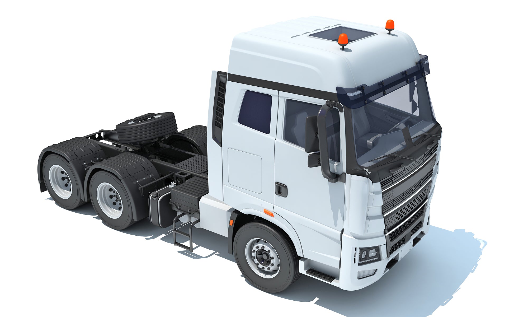 Semi Trailer Tractor Heavy Freight Truck