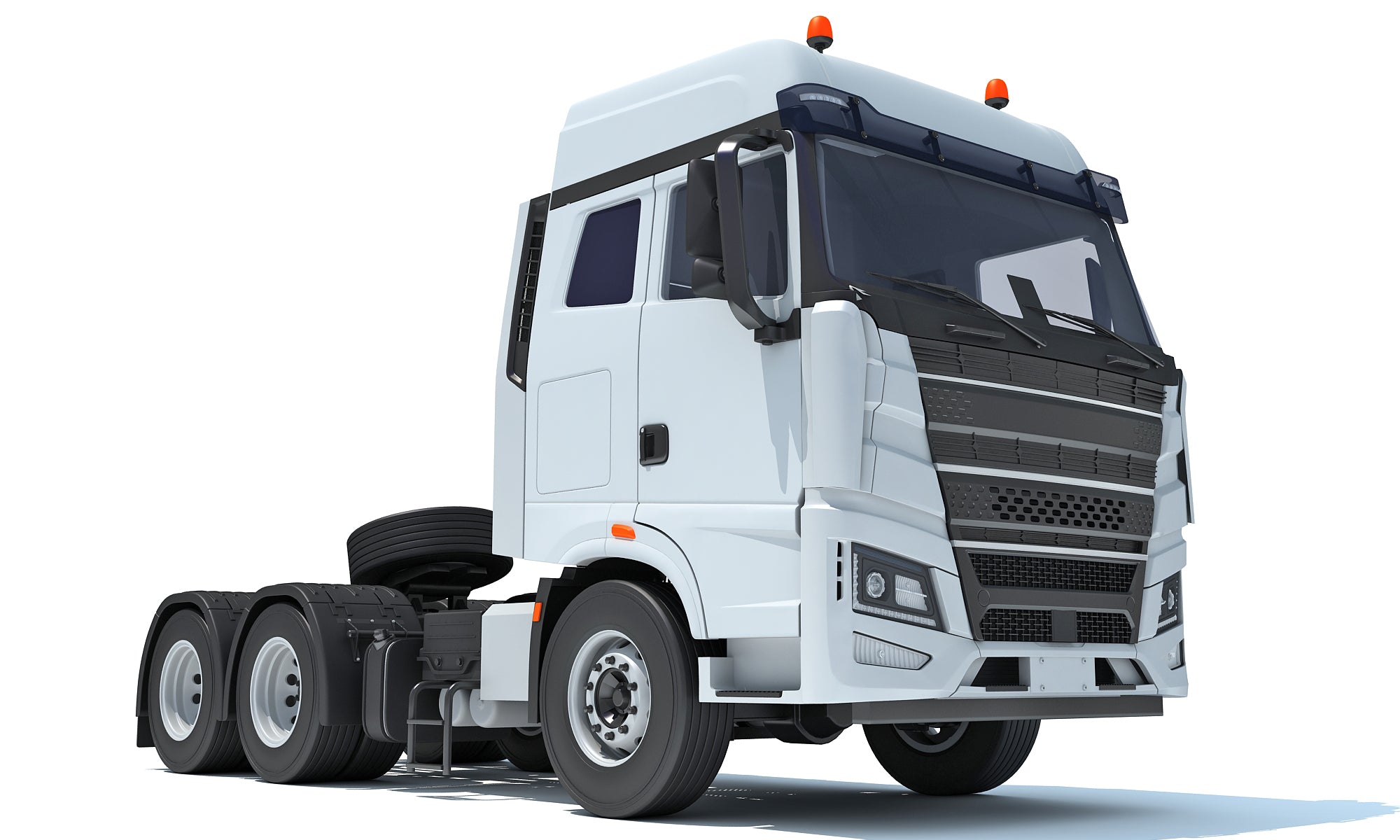 Semi Trailer Tractor Heavy Freight Truck