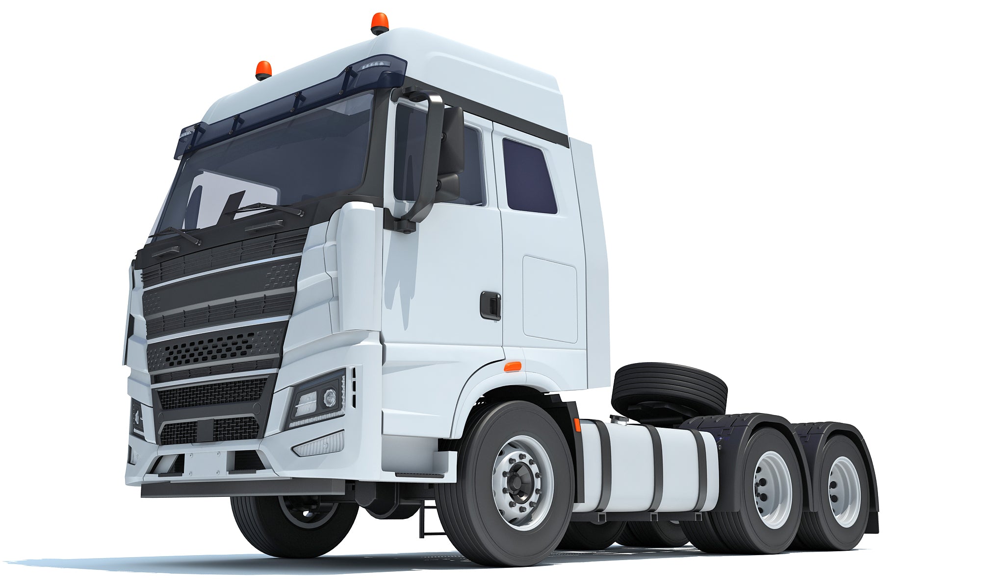 Semi Trailer Tractor Heavy Freight Truck