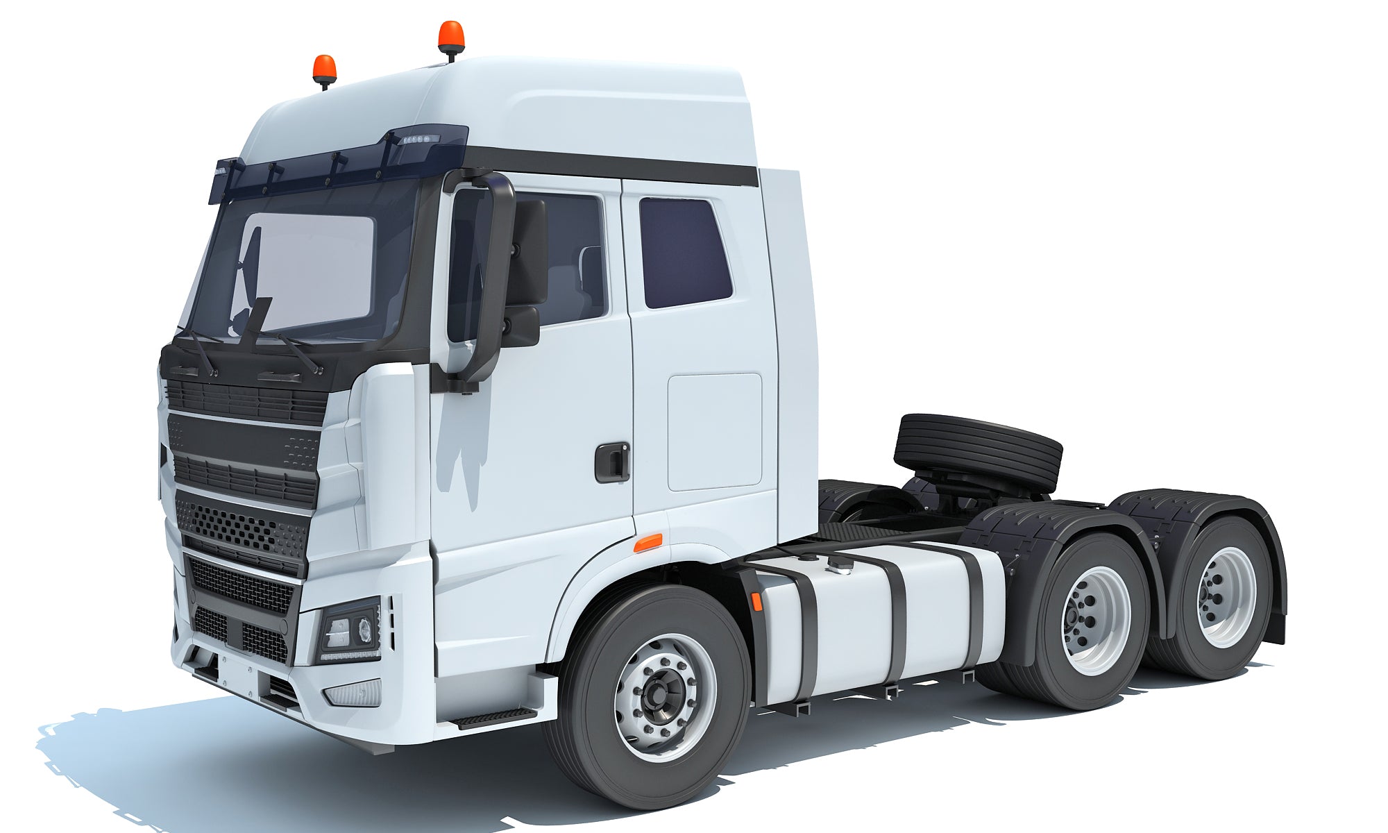 Semi Trailer Tractor Heavy Freight Truck