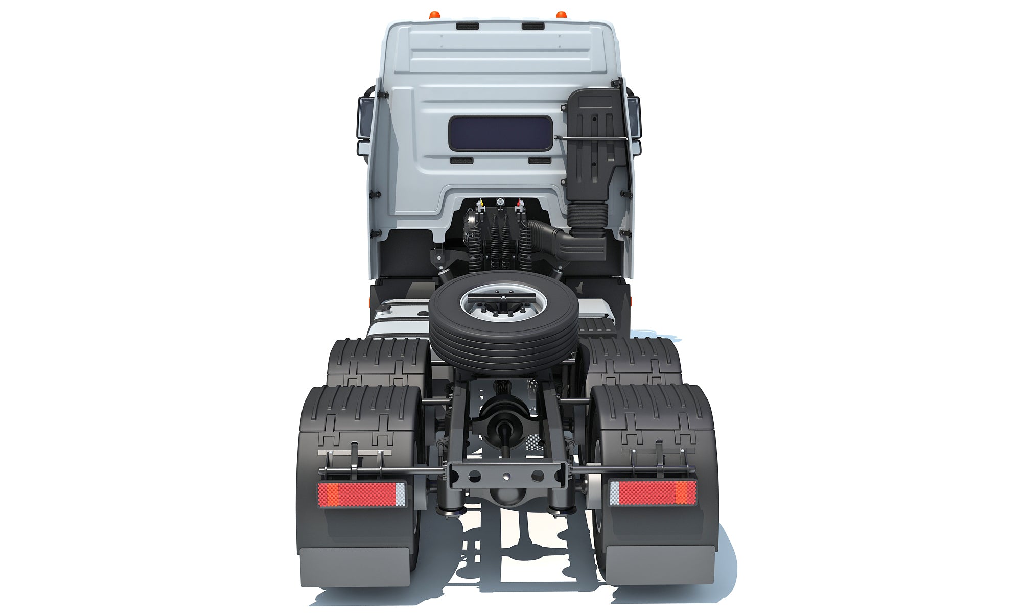 Semi Trailer Tractor Heavy Freight Truck