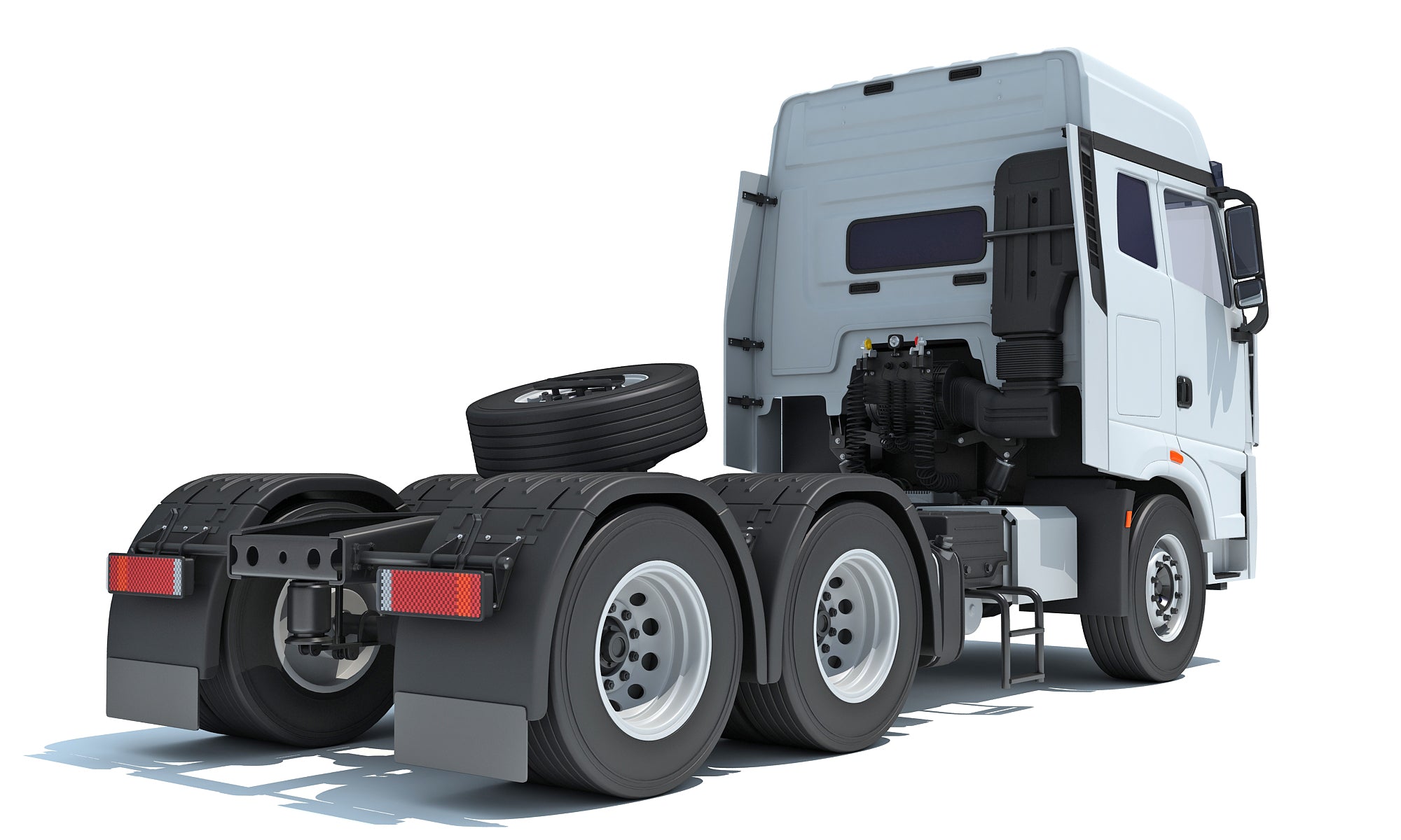 Semi Trailer Tractor Heavy Freight Truck