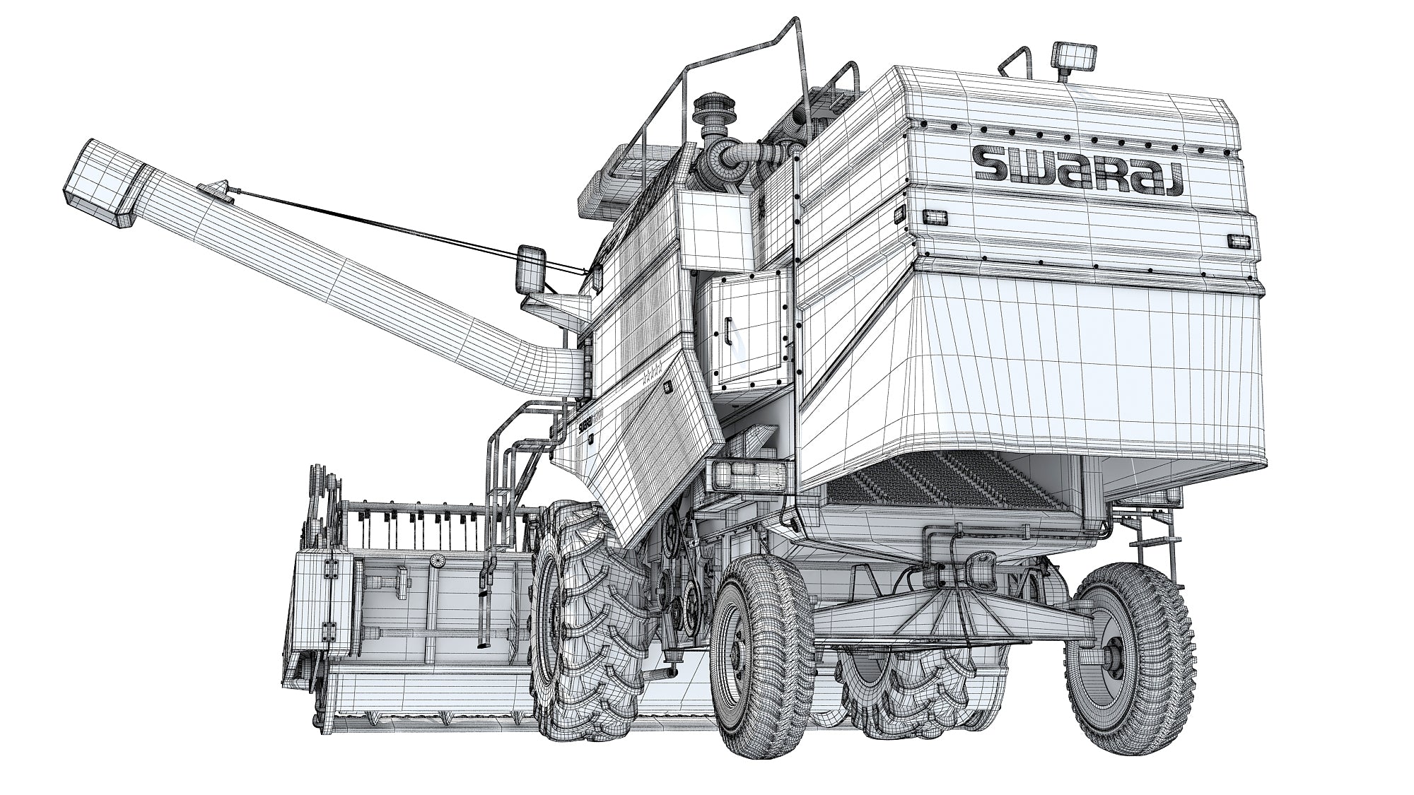 Swaraj Multi Crop Combine Harvester Agricultural Machinery