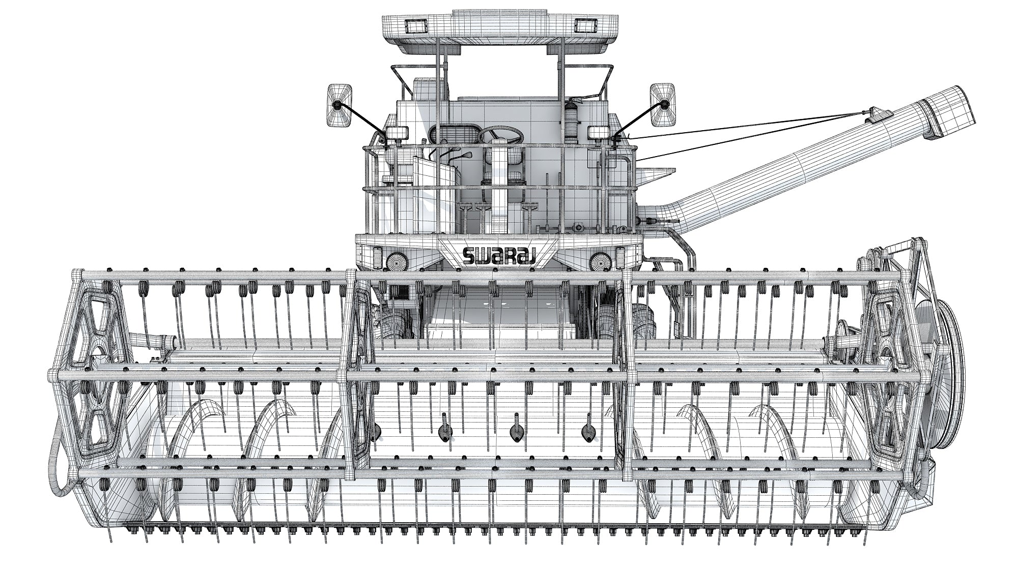 Swaraj Multi Crop Combine Harvester Agricultural Machinery